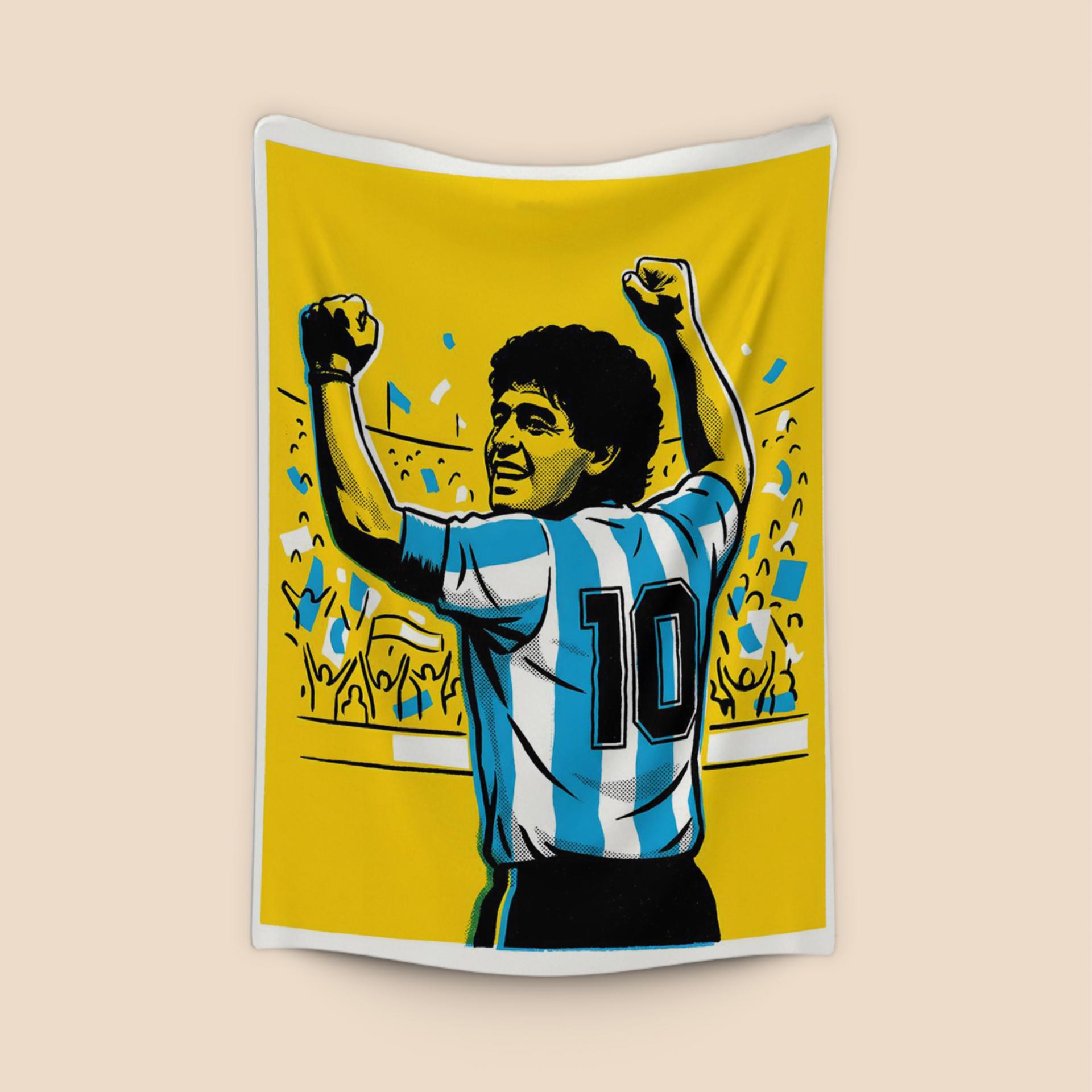 Maradona: The Golden Triumph Pop Art