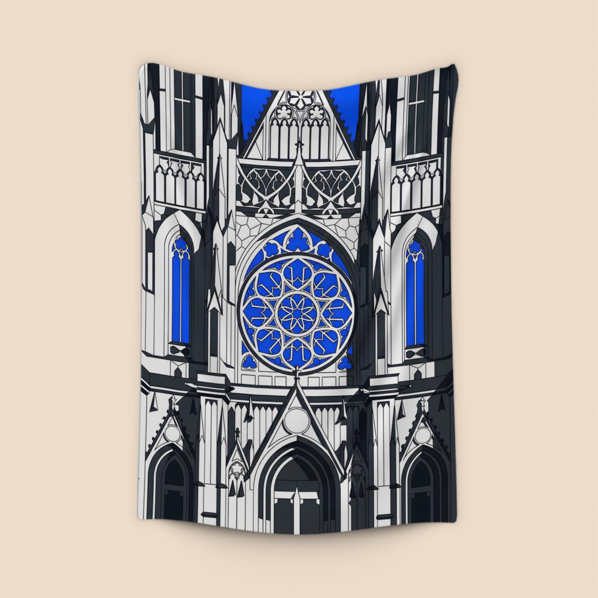 St. Vitus Cathedral Blue Rose Window