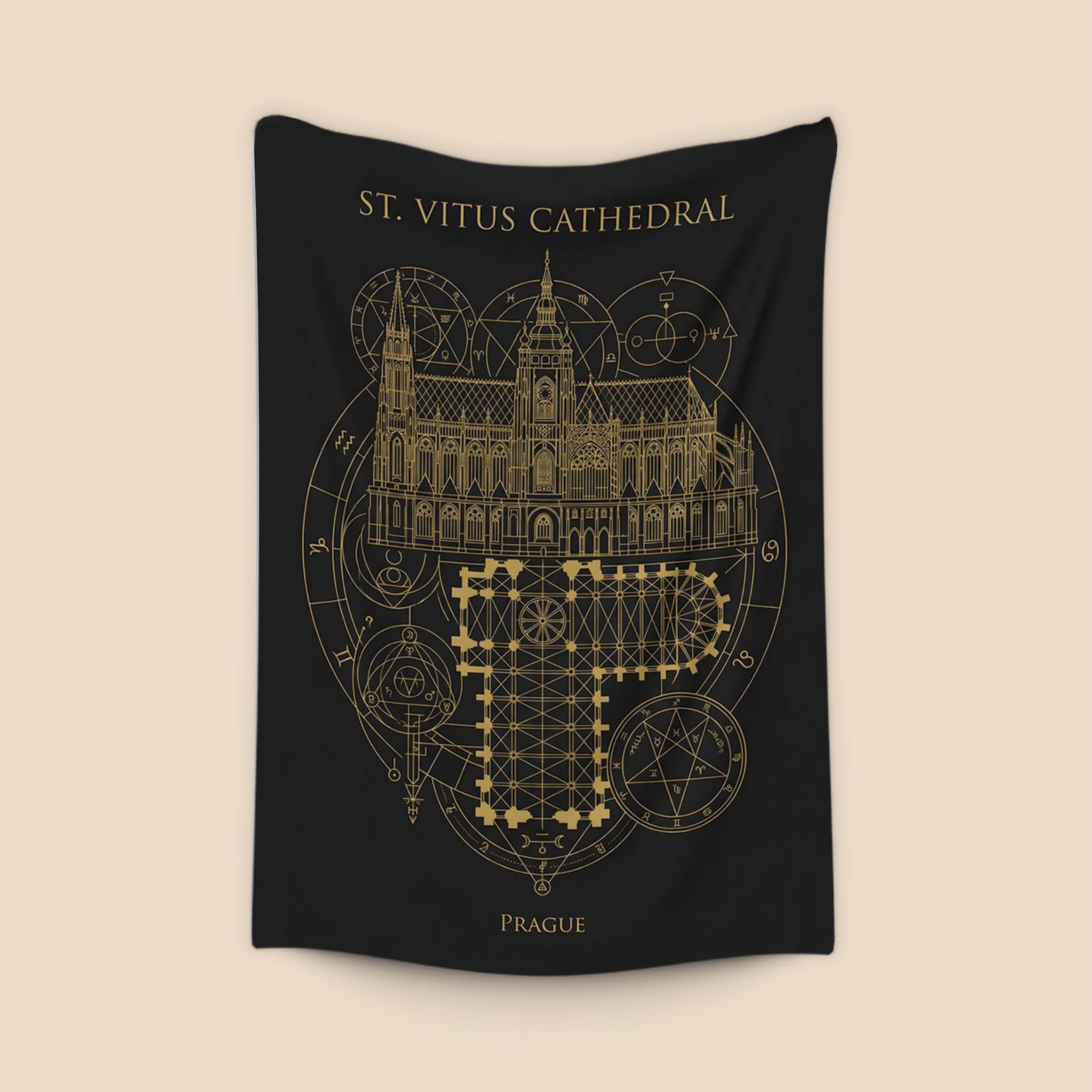 St. Vitus Cathedral Sacred Geometry