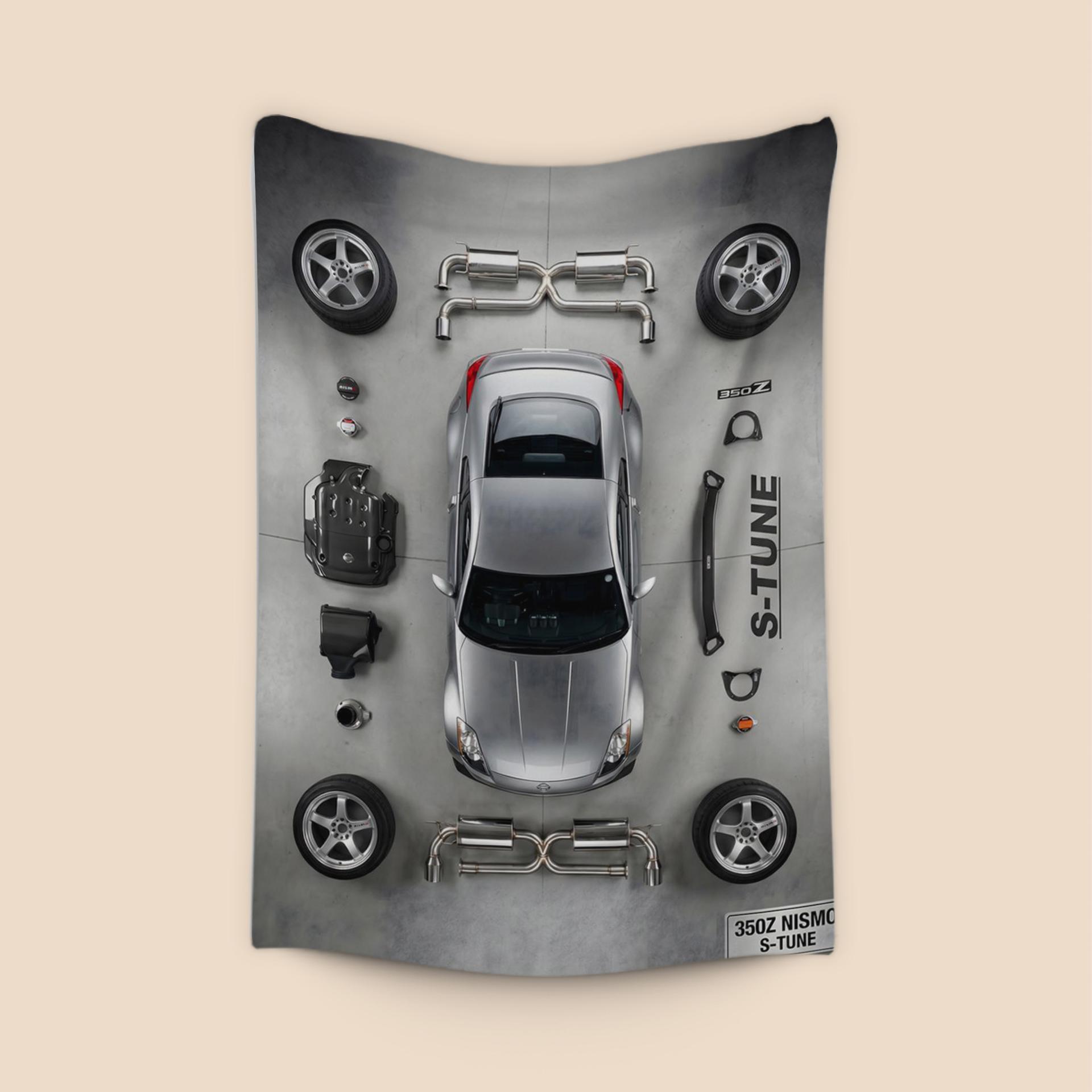 S-Tune Assembly: 350Z Nismo Knolling