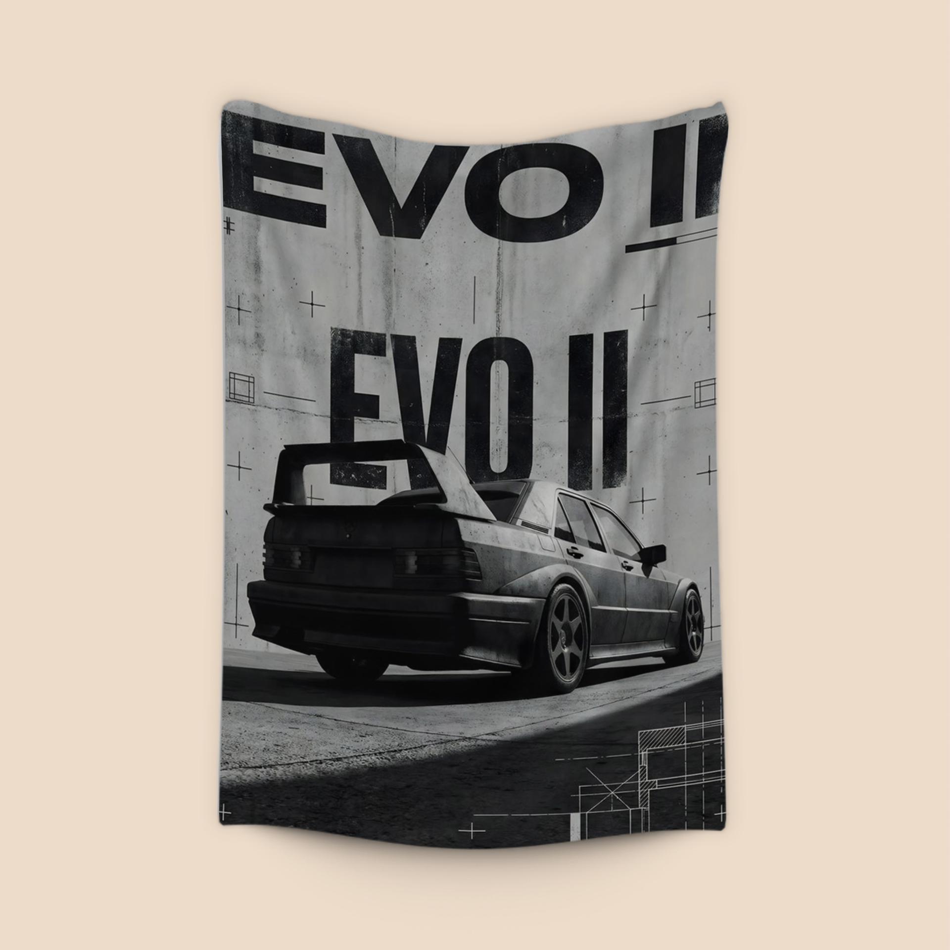 Mercedes 190E Evolution II Industrial Graphic