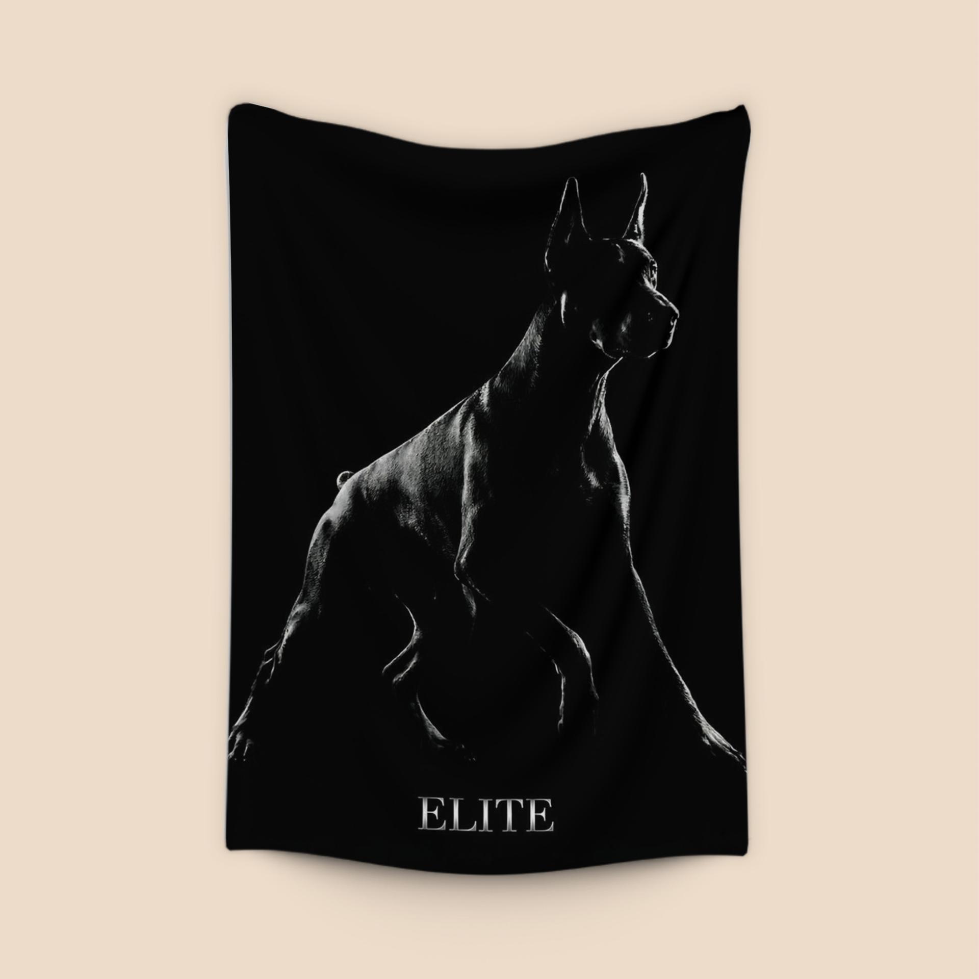 Shadow Elite: Doberman Portrait
