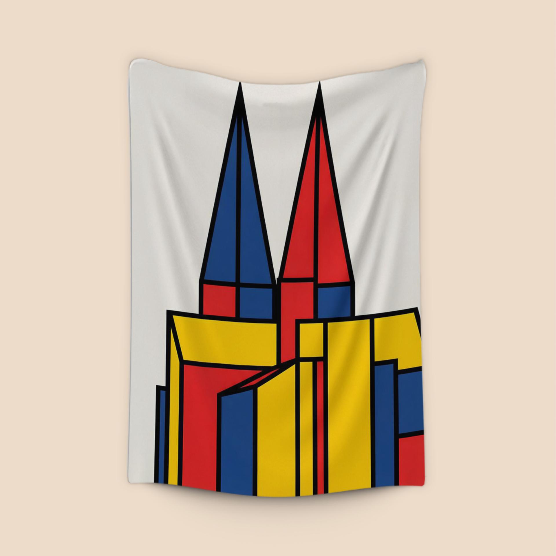 Cologne Cathedral De Stijl Abstraction