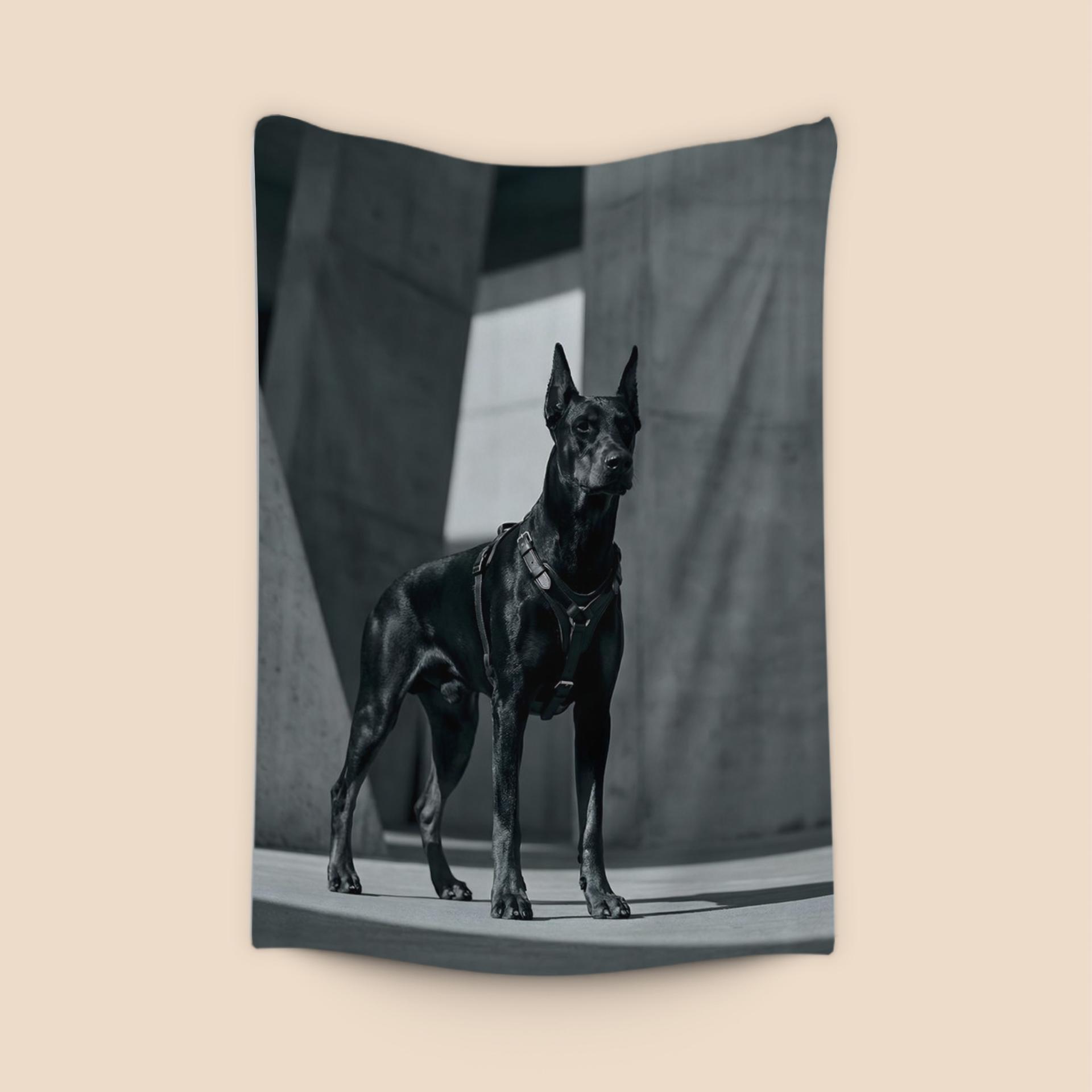 Brutalist Guardian: The Doberman