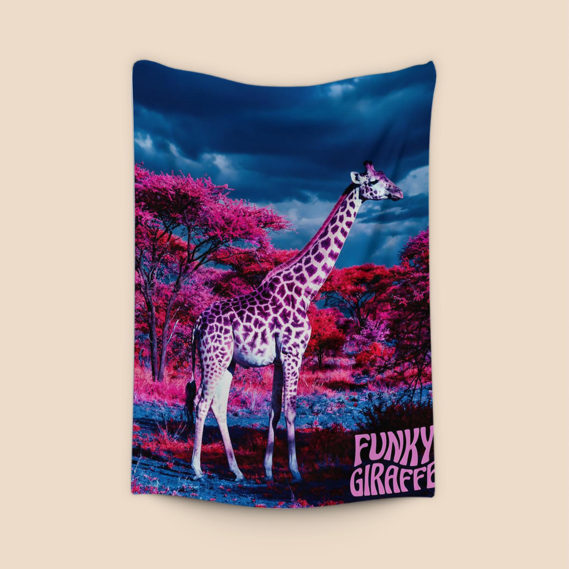 Pink Savanna Funky Giraffe