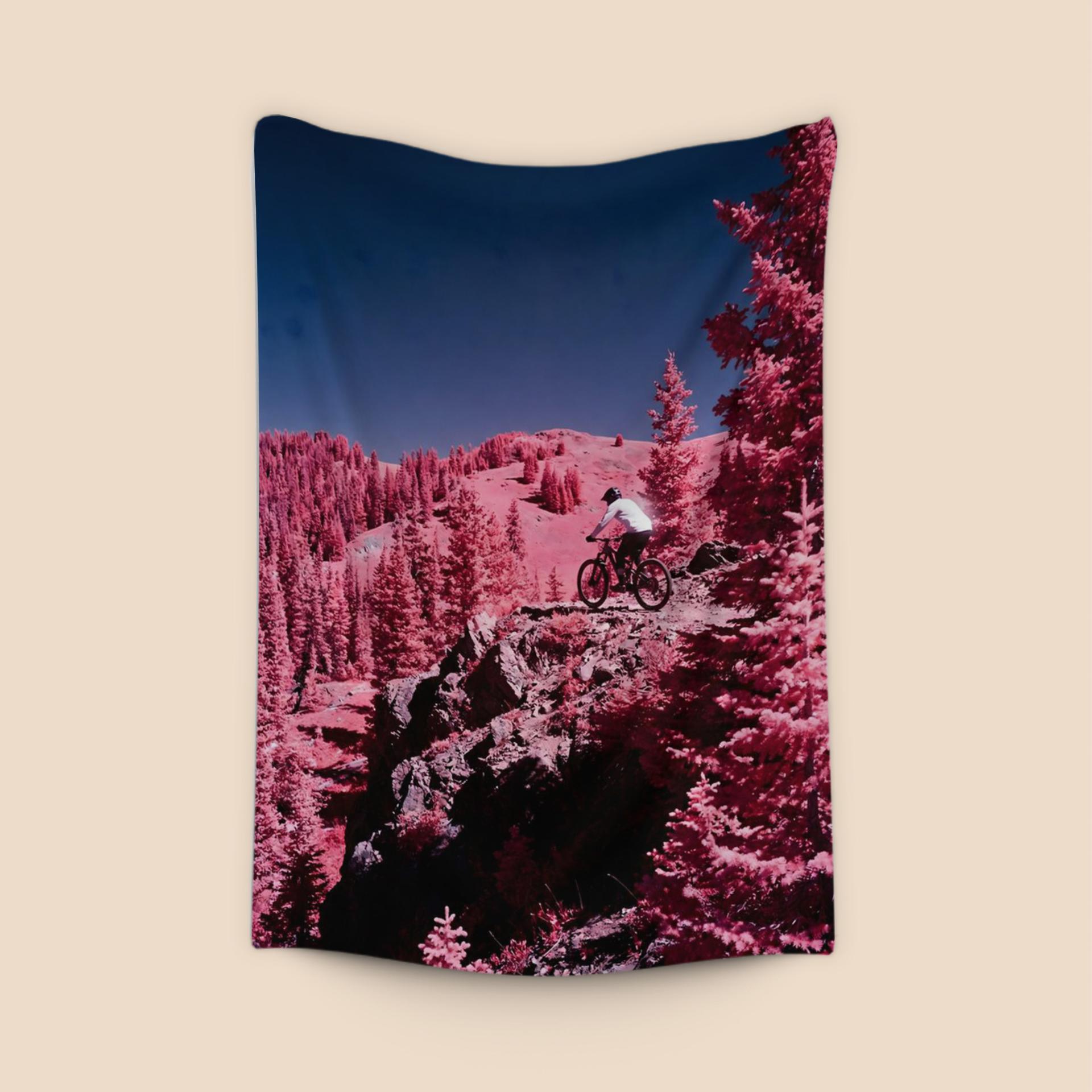 Magenta Ridge: Infrared Mountain Biking Adventure