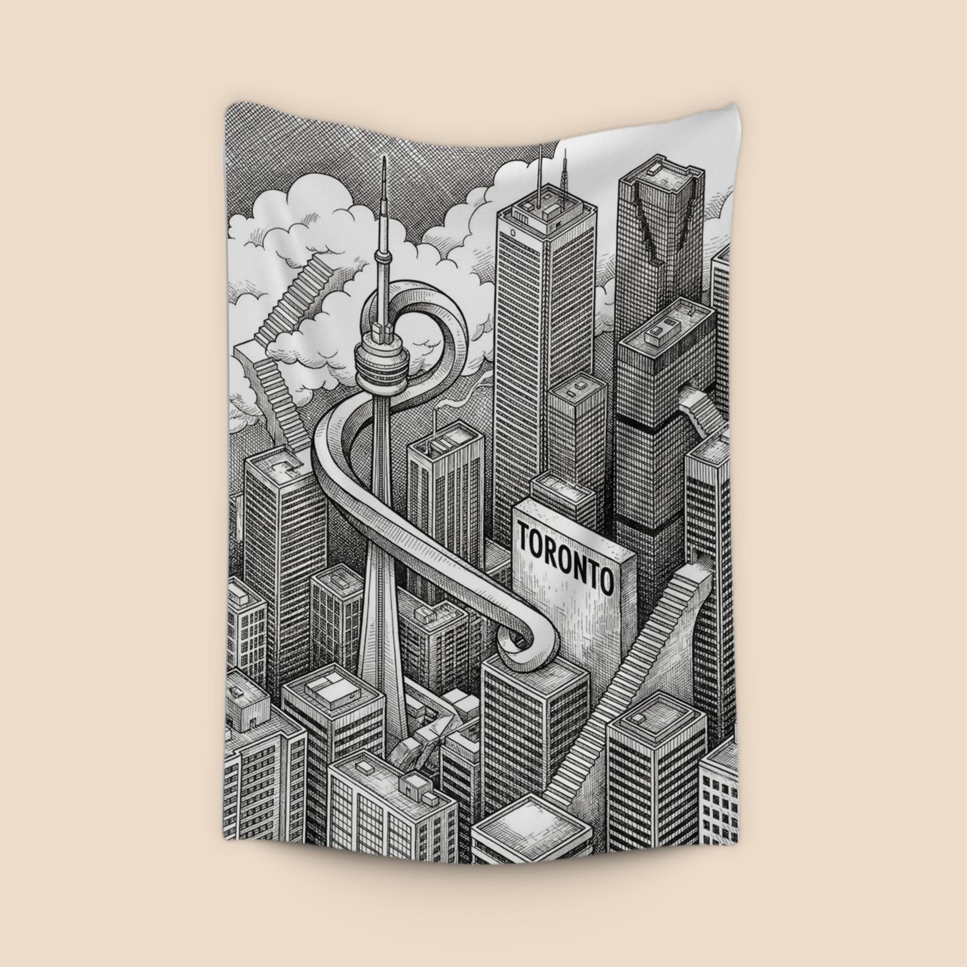 Toronto Dreamscape: The Twisted CN Tower