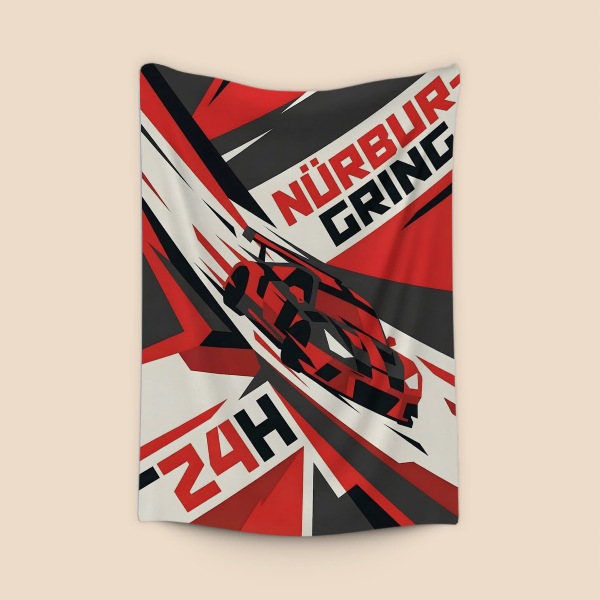 Nürburgring 24H Speed and Geometry Poster