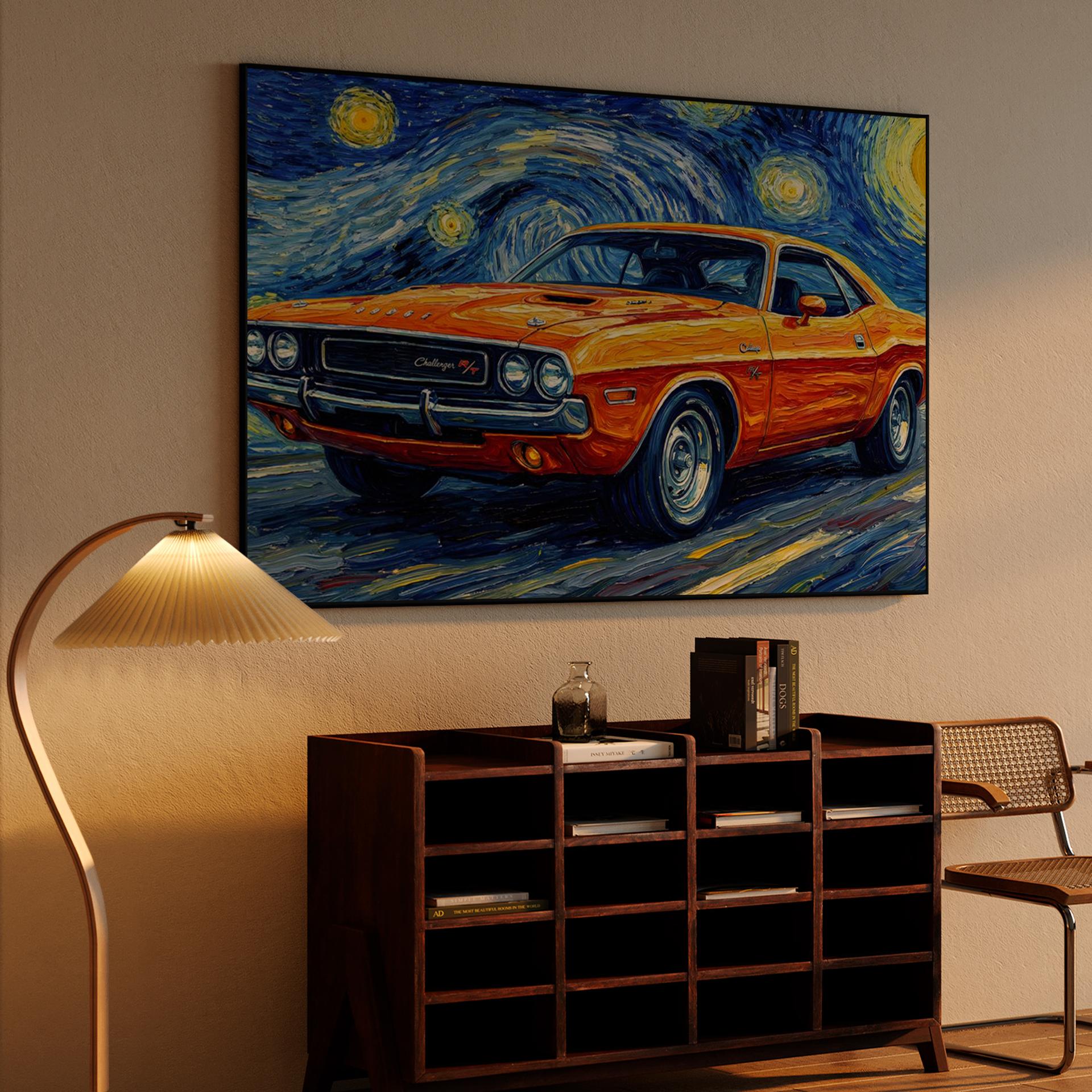Starry Night Mopar: Challenger R/T