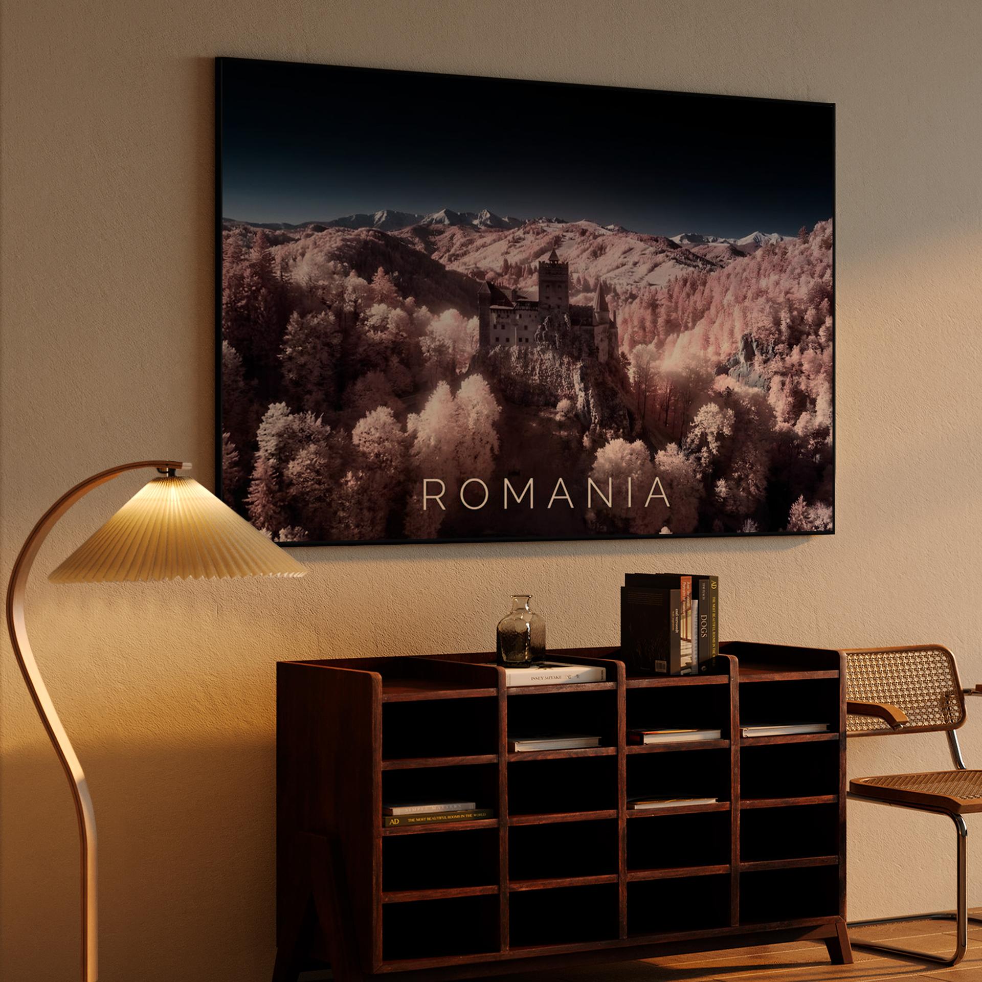 Infrared Majesty: Bran Castle Romania