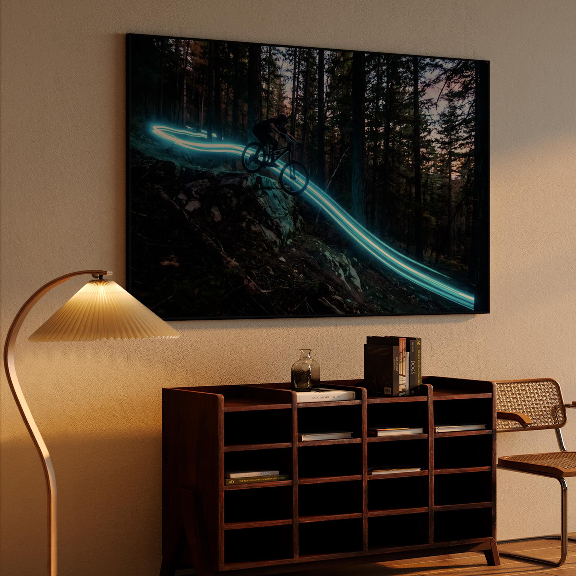 Electric Trail: Mountain Biking Light Trails