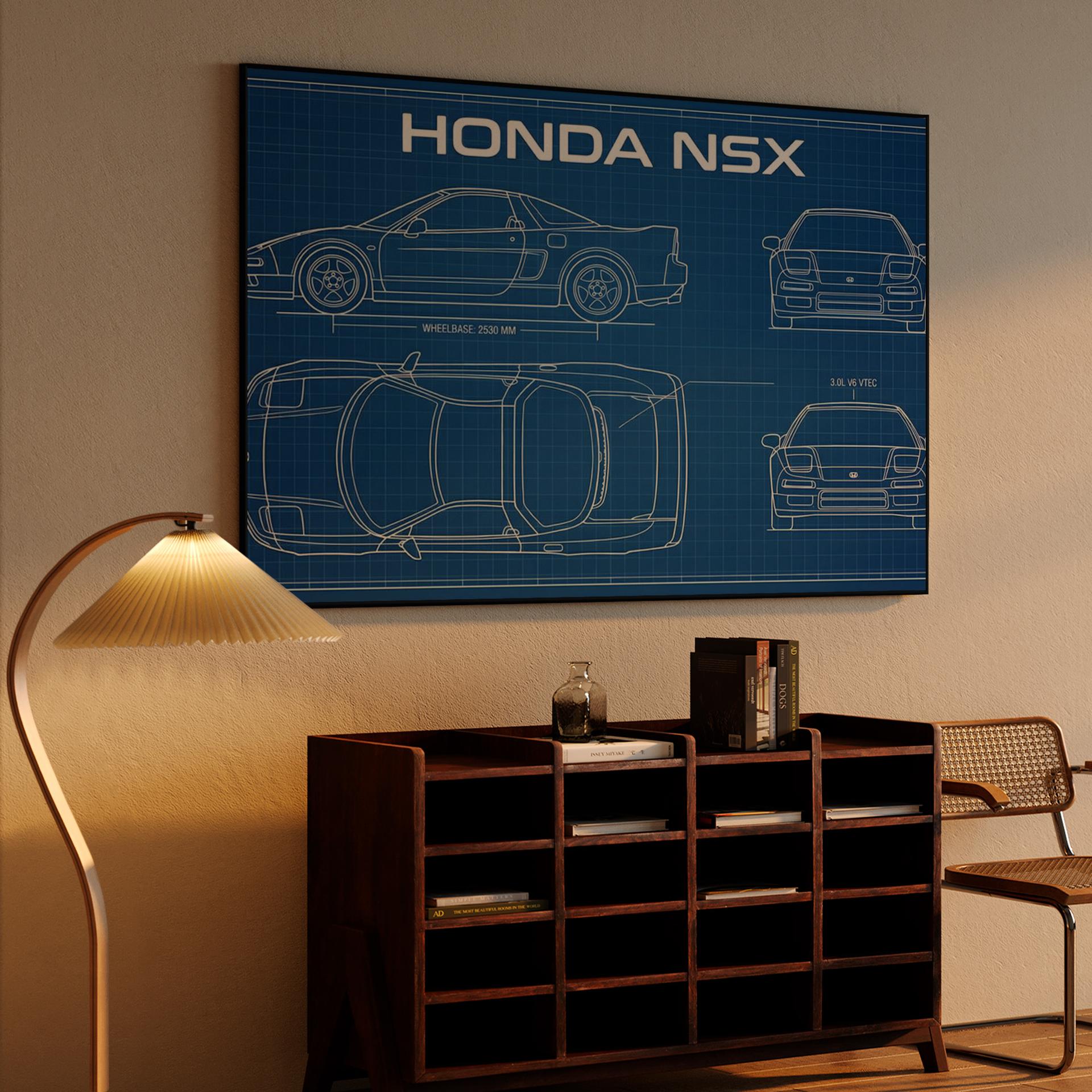 Honda NSX Technical Blueprint