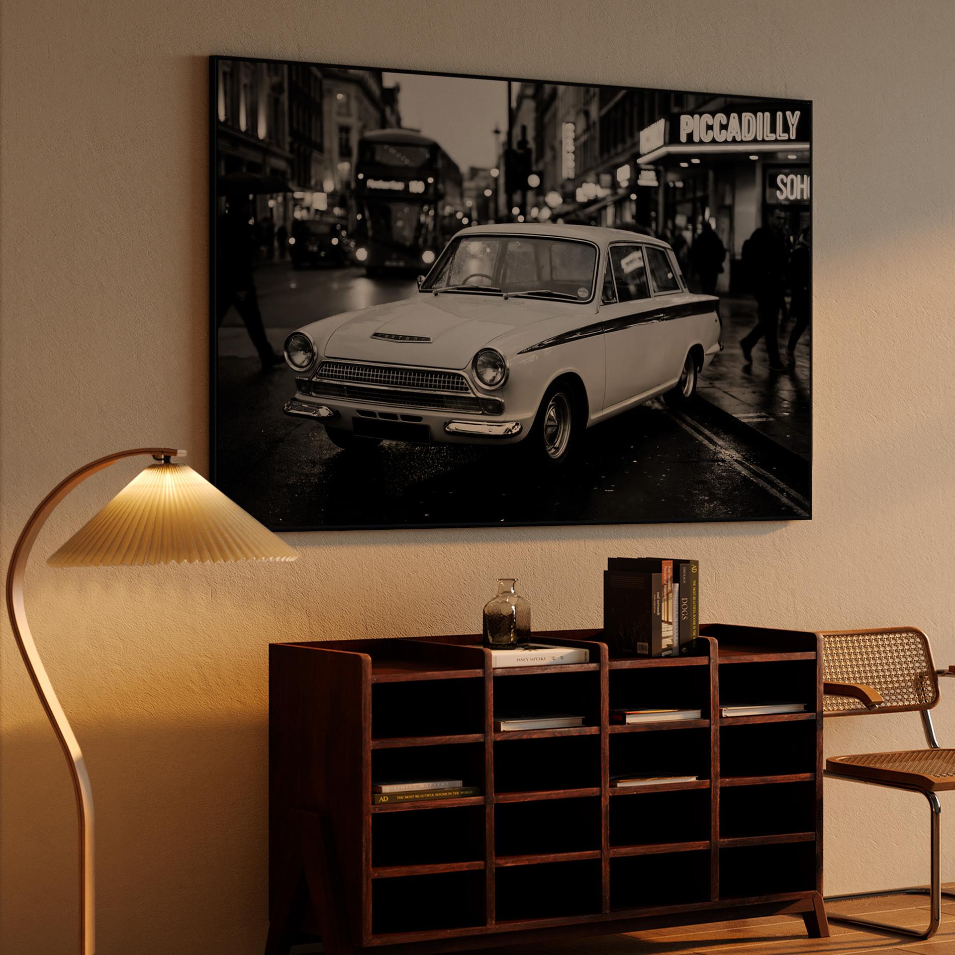 Lotus Cortina London Night Noir