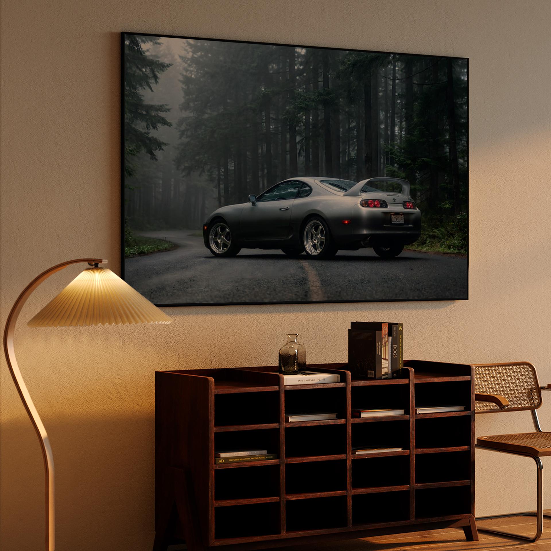 Toyota Supra A80: Misty Forest Run