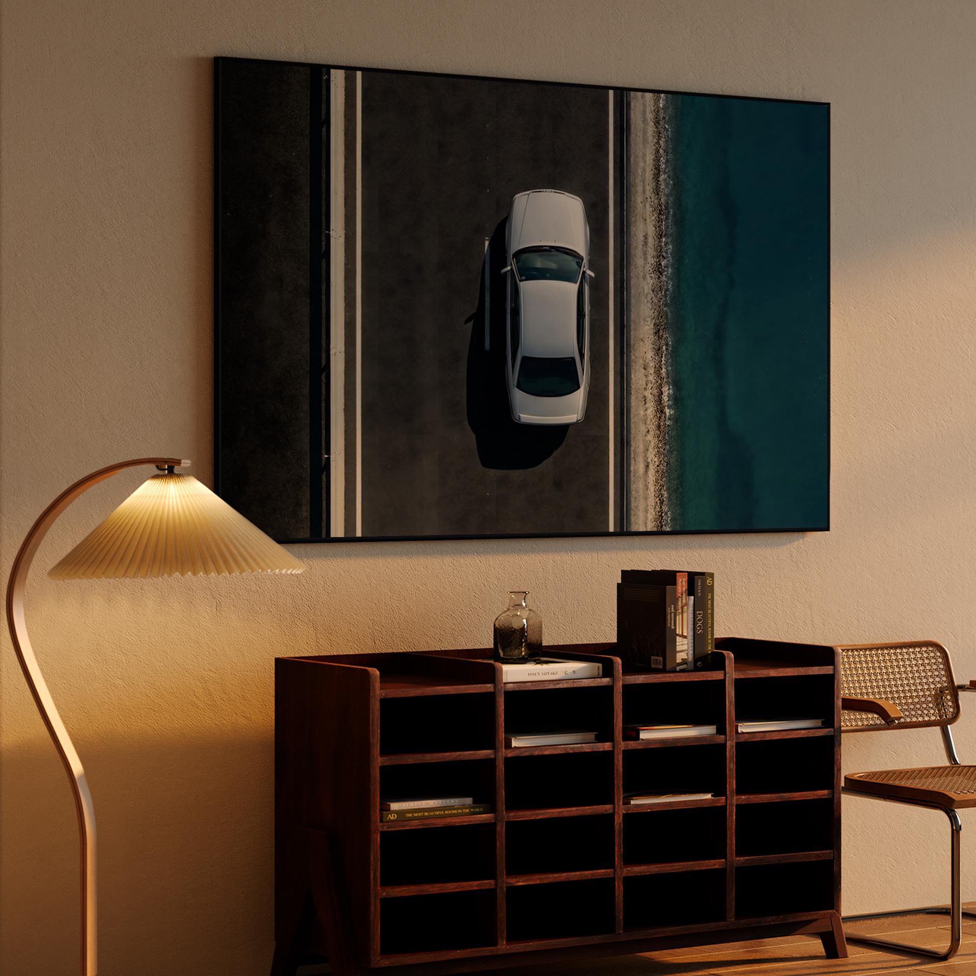 Audi 100 C4: Coastal Aerial Drive