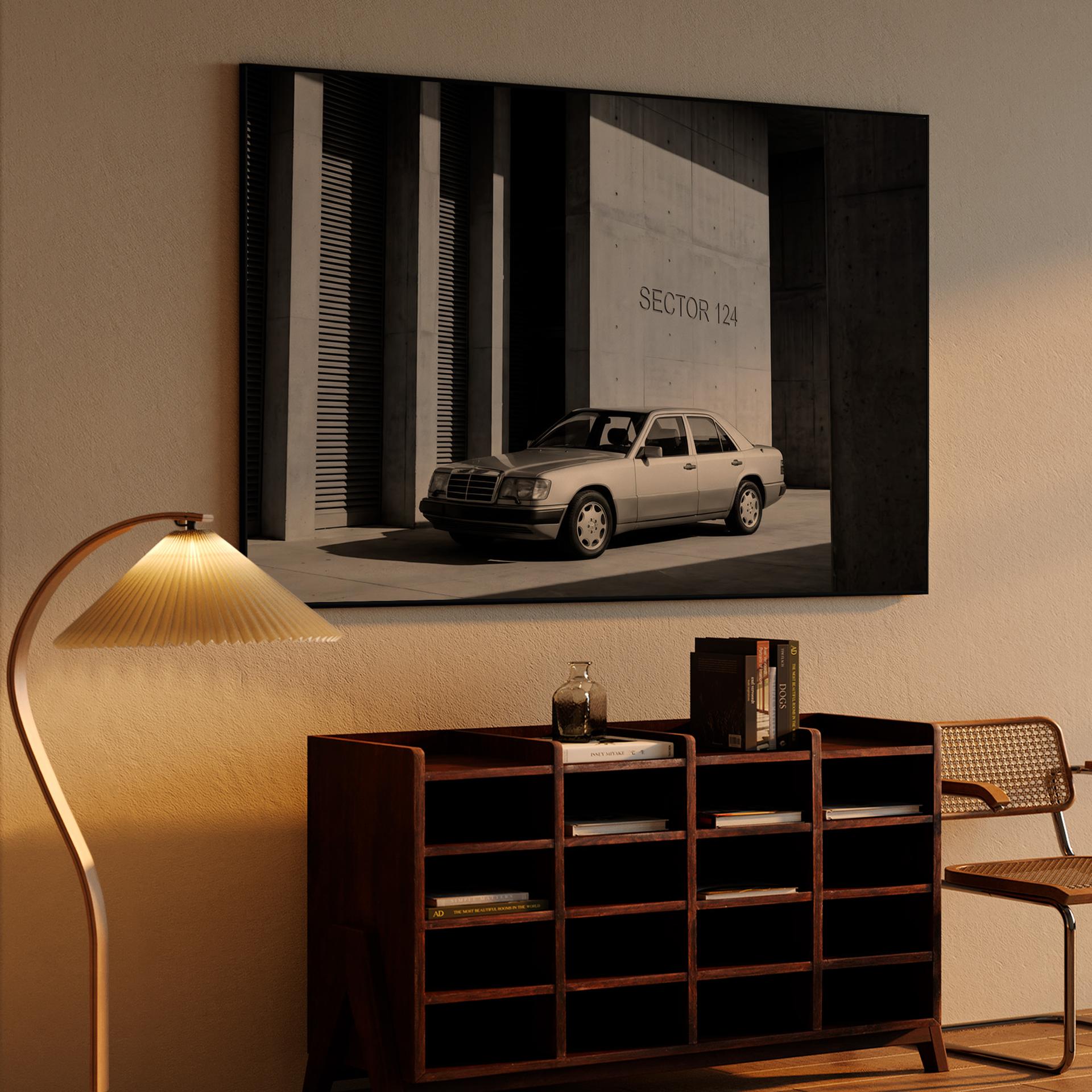 Sector 124: Brutalist Mercedes W124