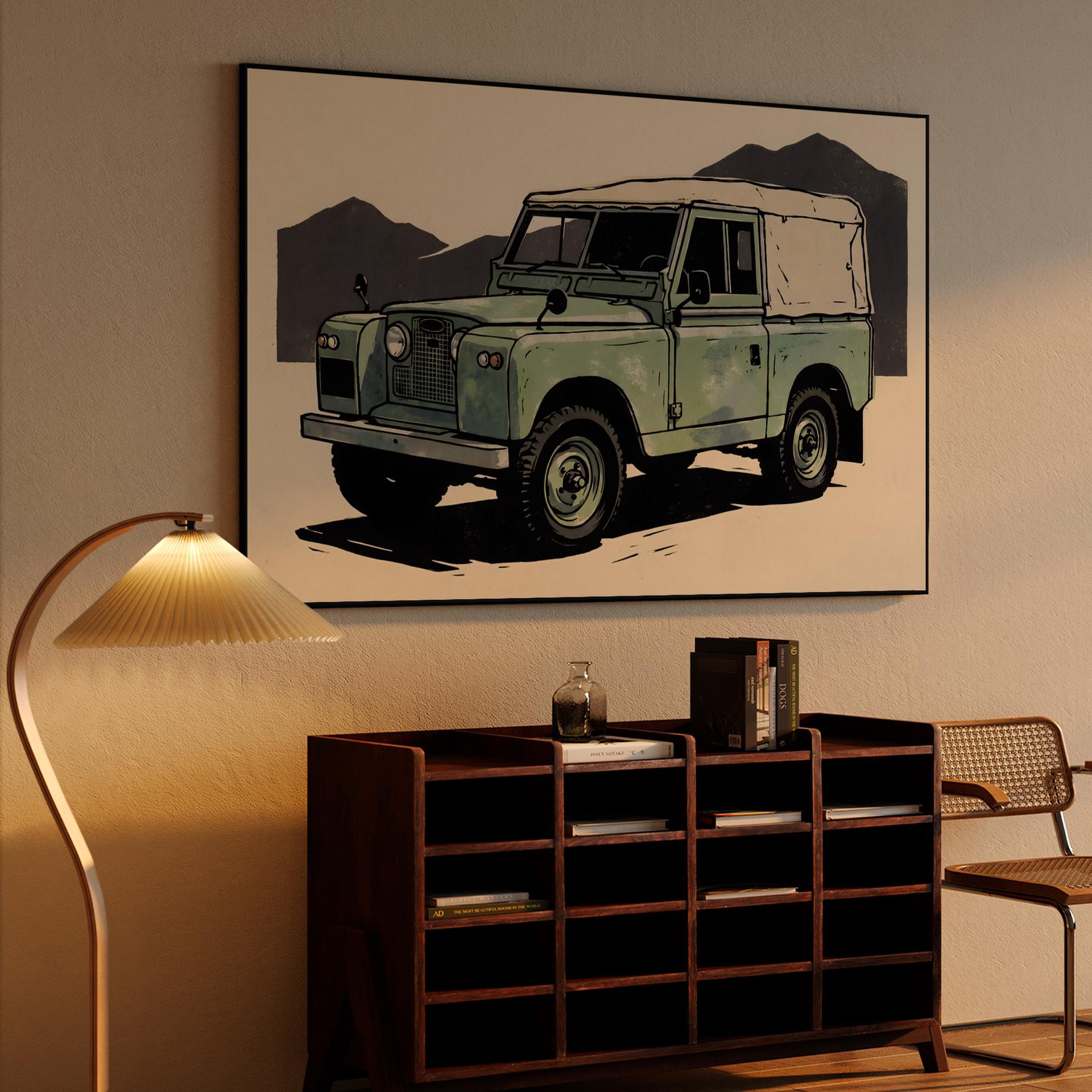 Land Rover Series IIA: Mountain Woodcut Expedition