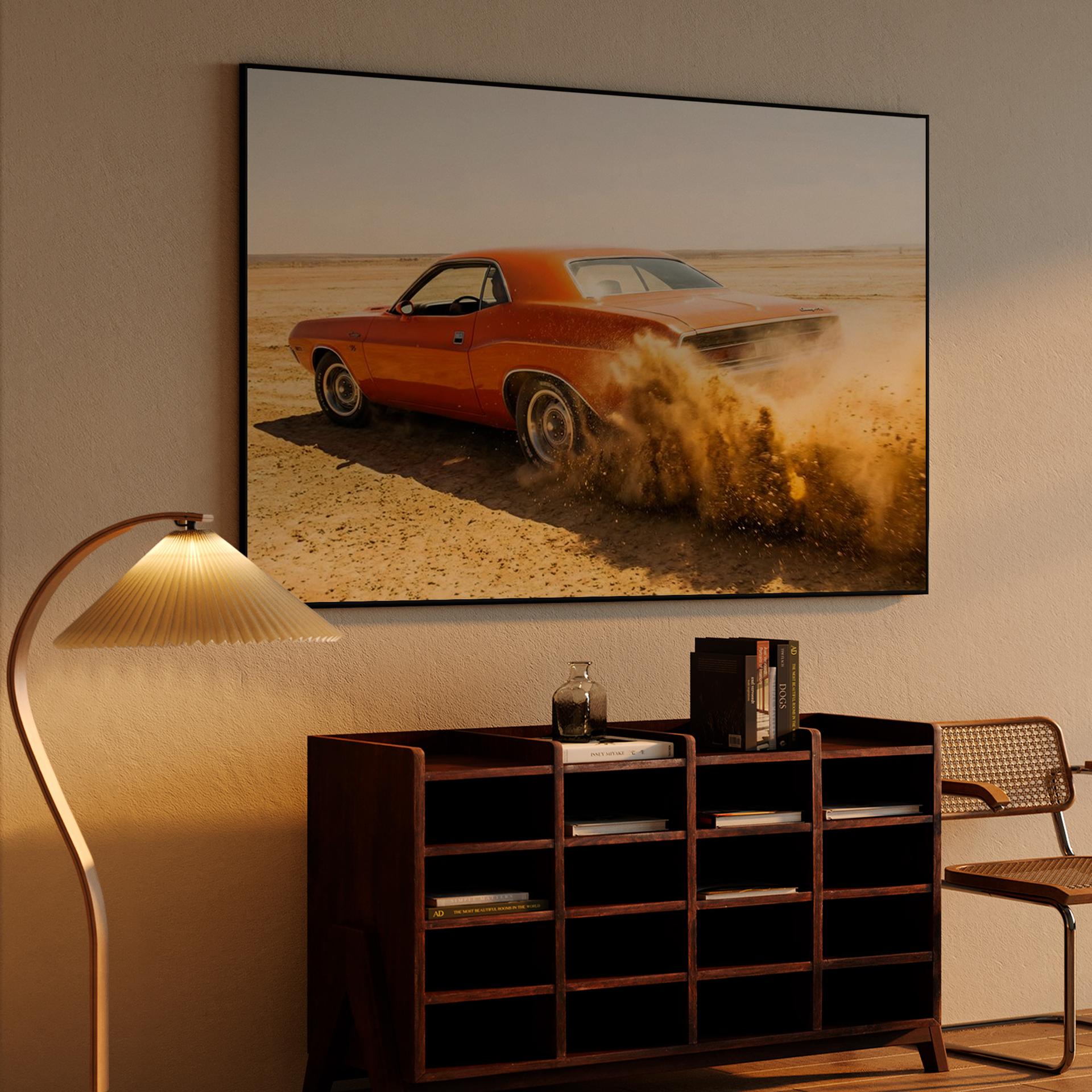 Desert Drift: 1970 Dodge Challenger