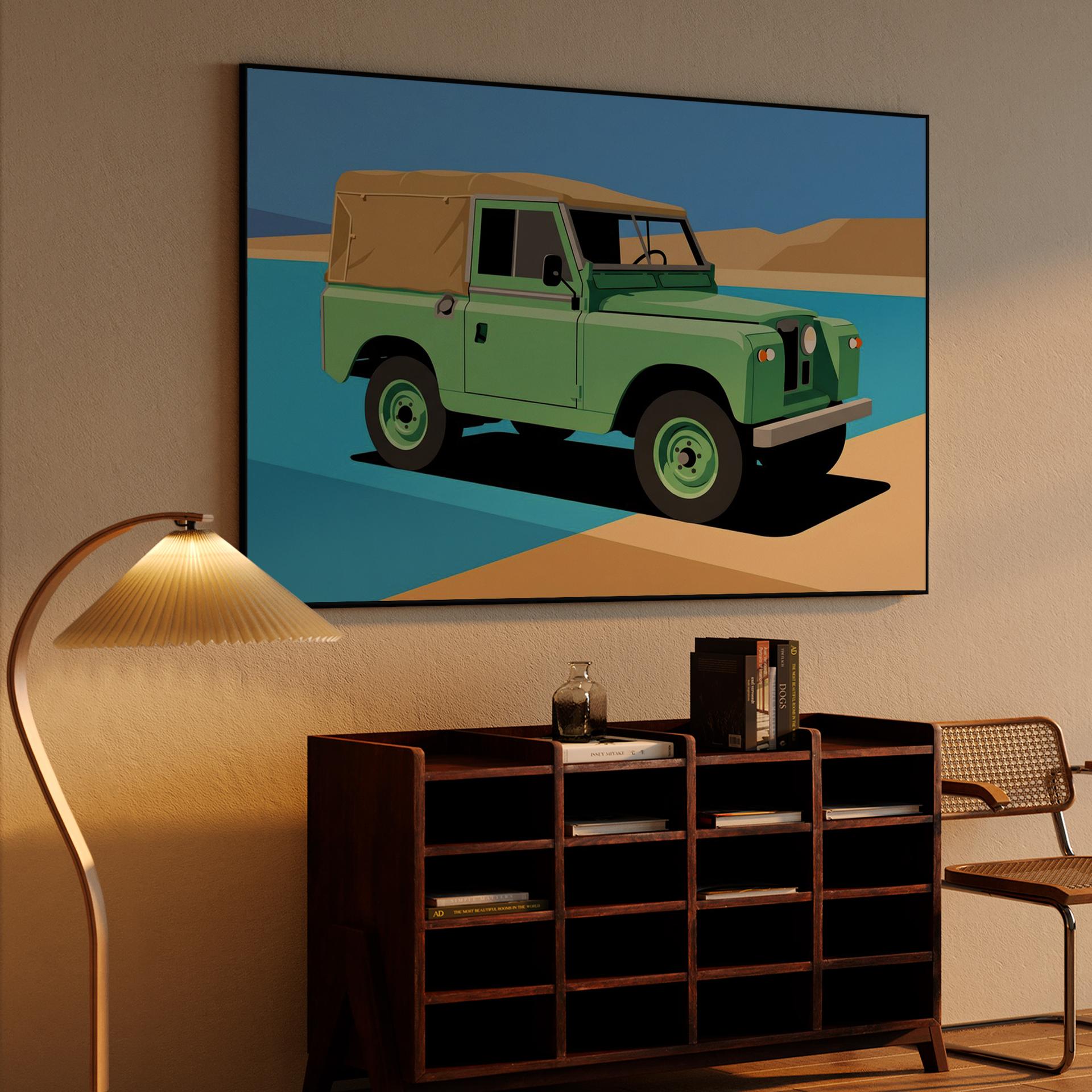 Land Rover Series IIA: Coastal Flat Art Adventure