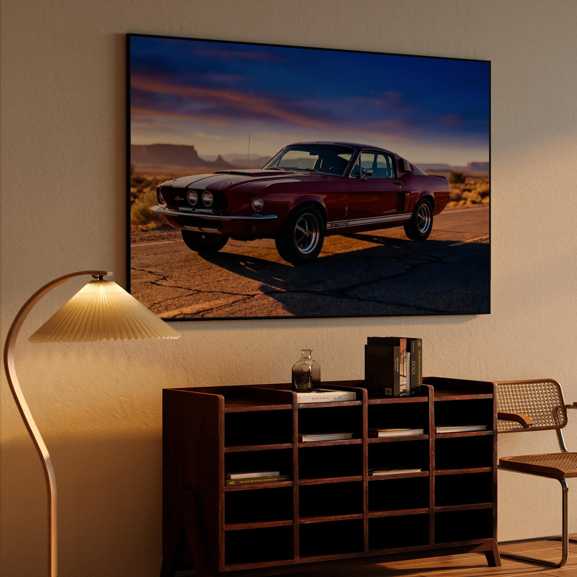 Desert Legend: Shelby GT500 at Sunset