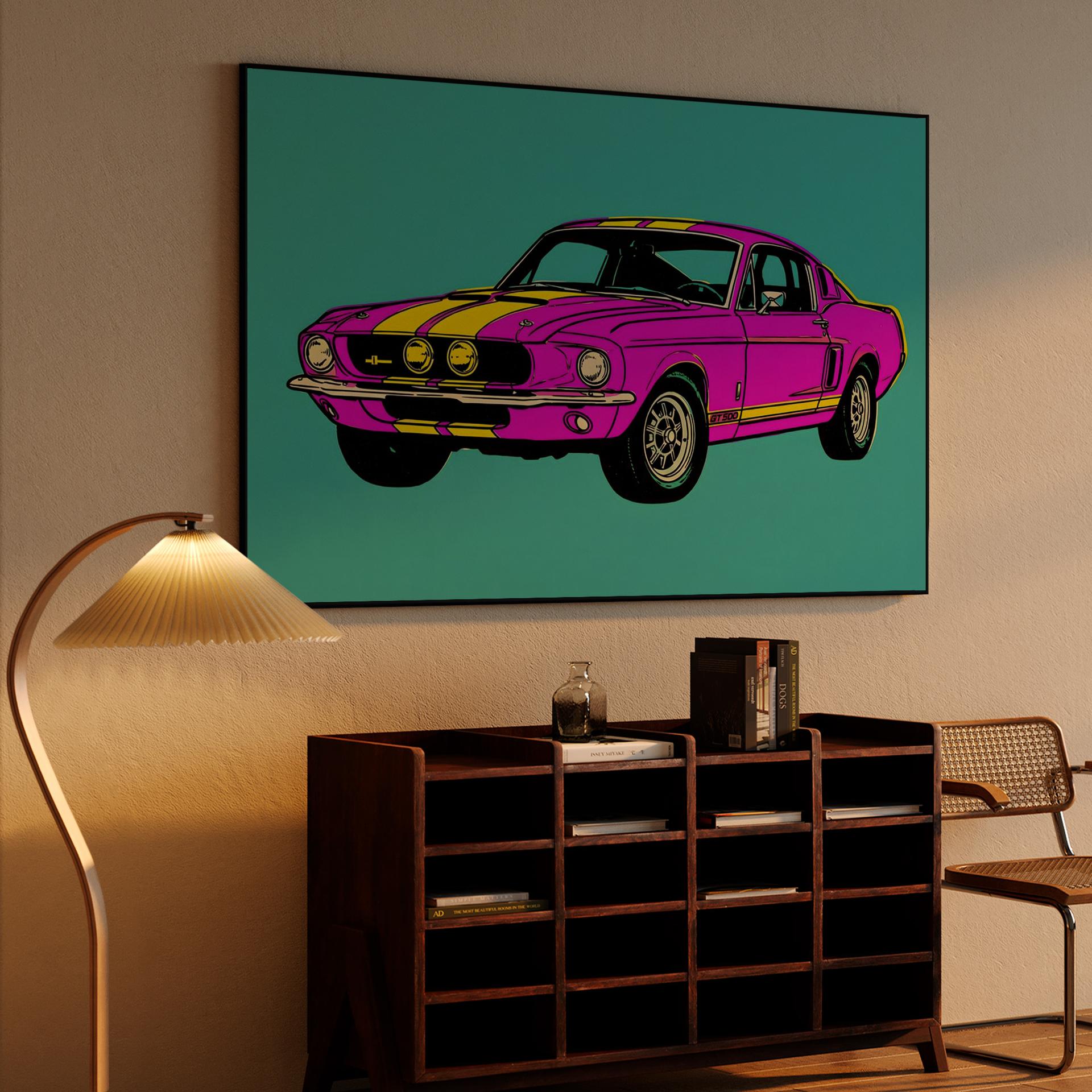 Shelby GT500 Neon Pop Art Edition