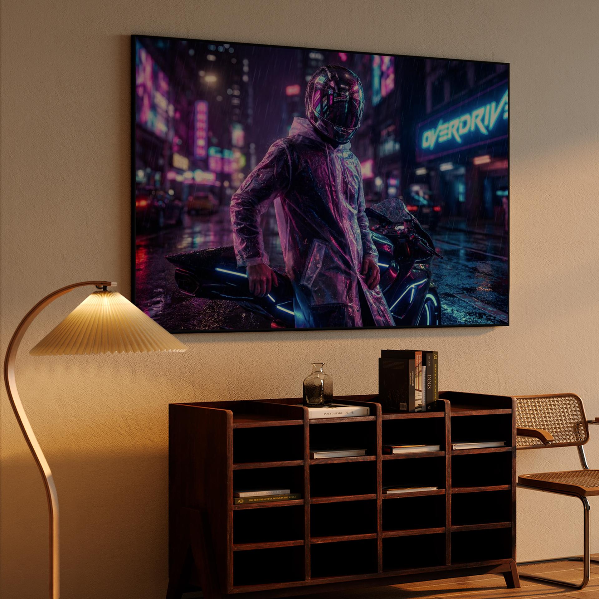 Neon Overdrive Rider