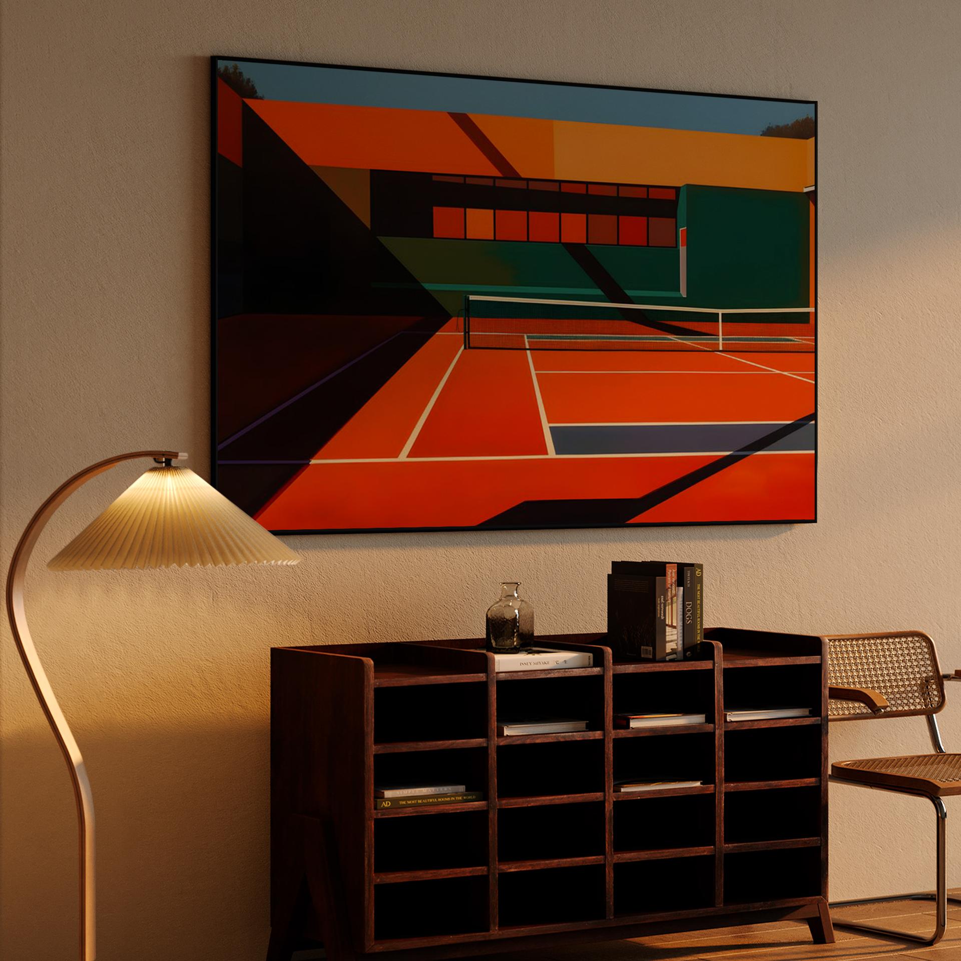 Geometric Clay Court