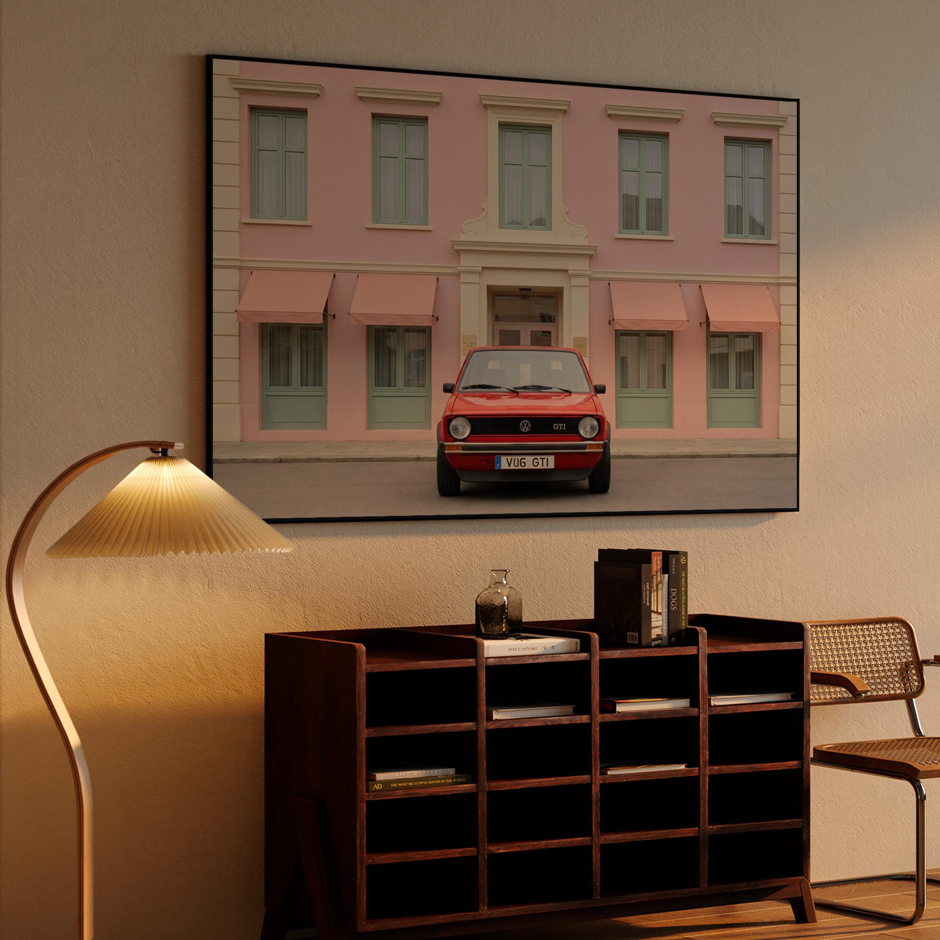 Scarlet GTI at the Pink Hotel