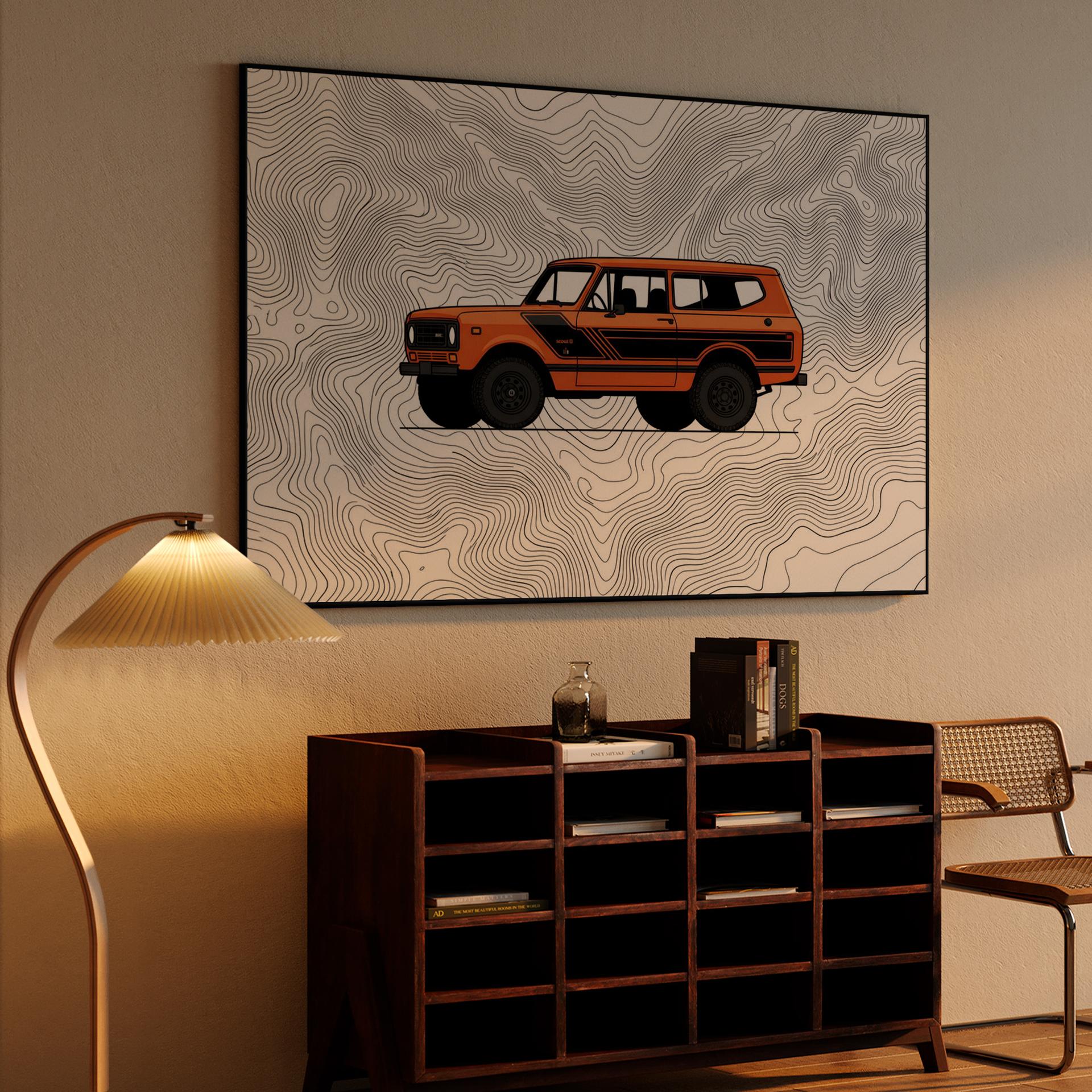 International Scout II Topographic Profile