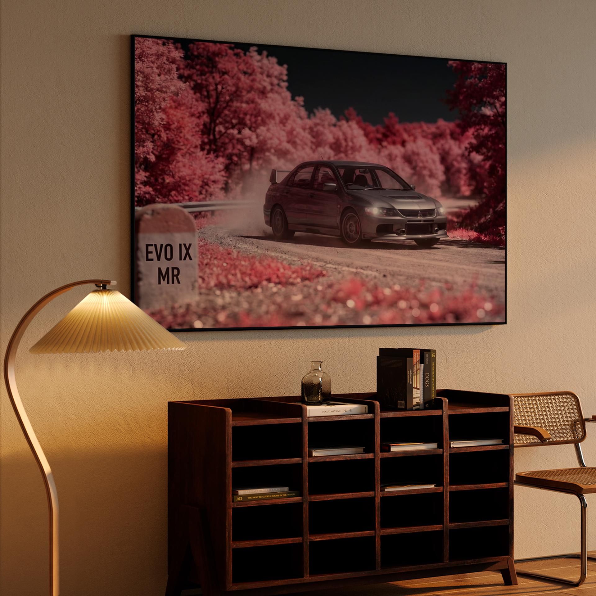 Pink Echo: Evolution IX on the Mountain Pass