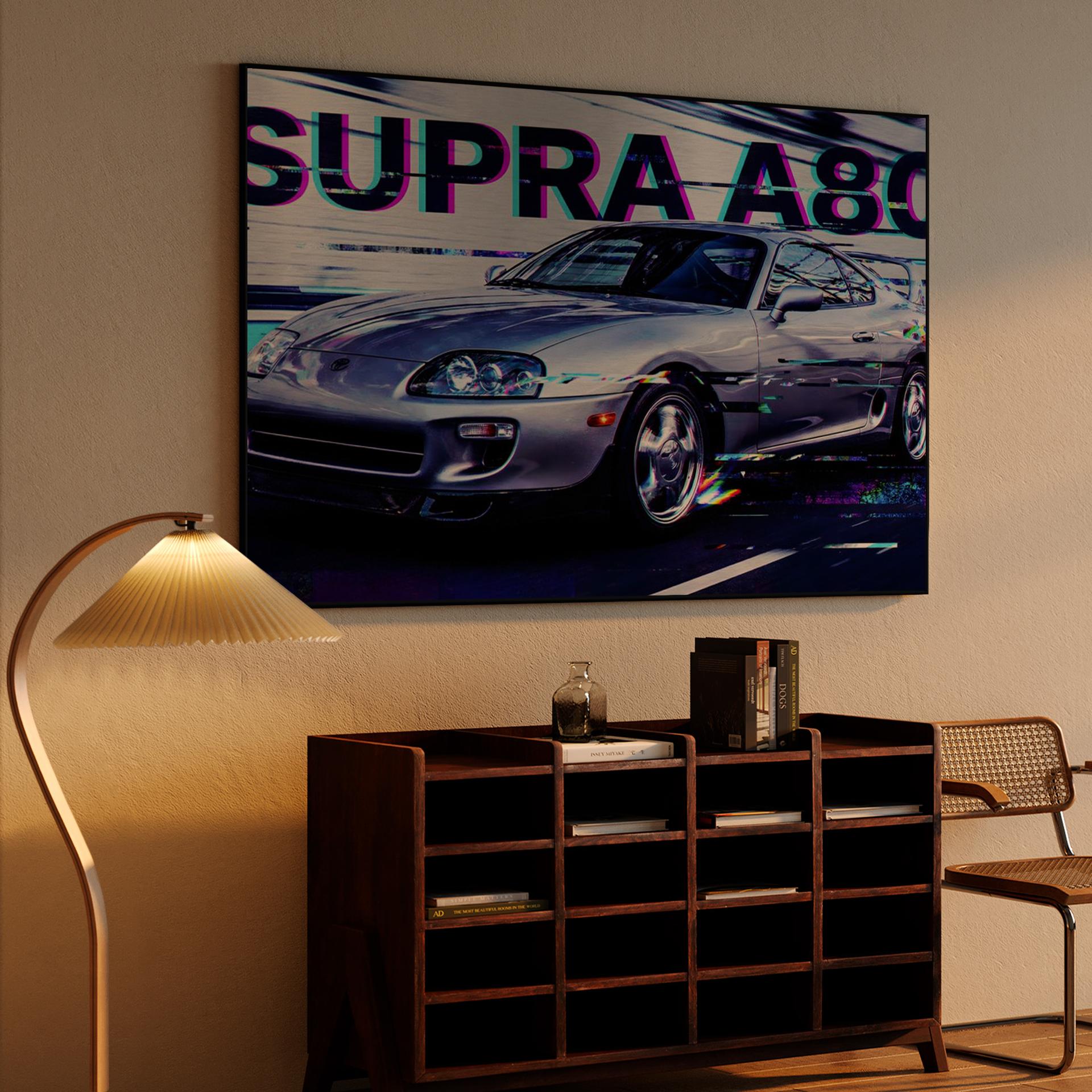 Toyota Supra A80: Digital Velocity Glitch