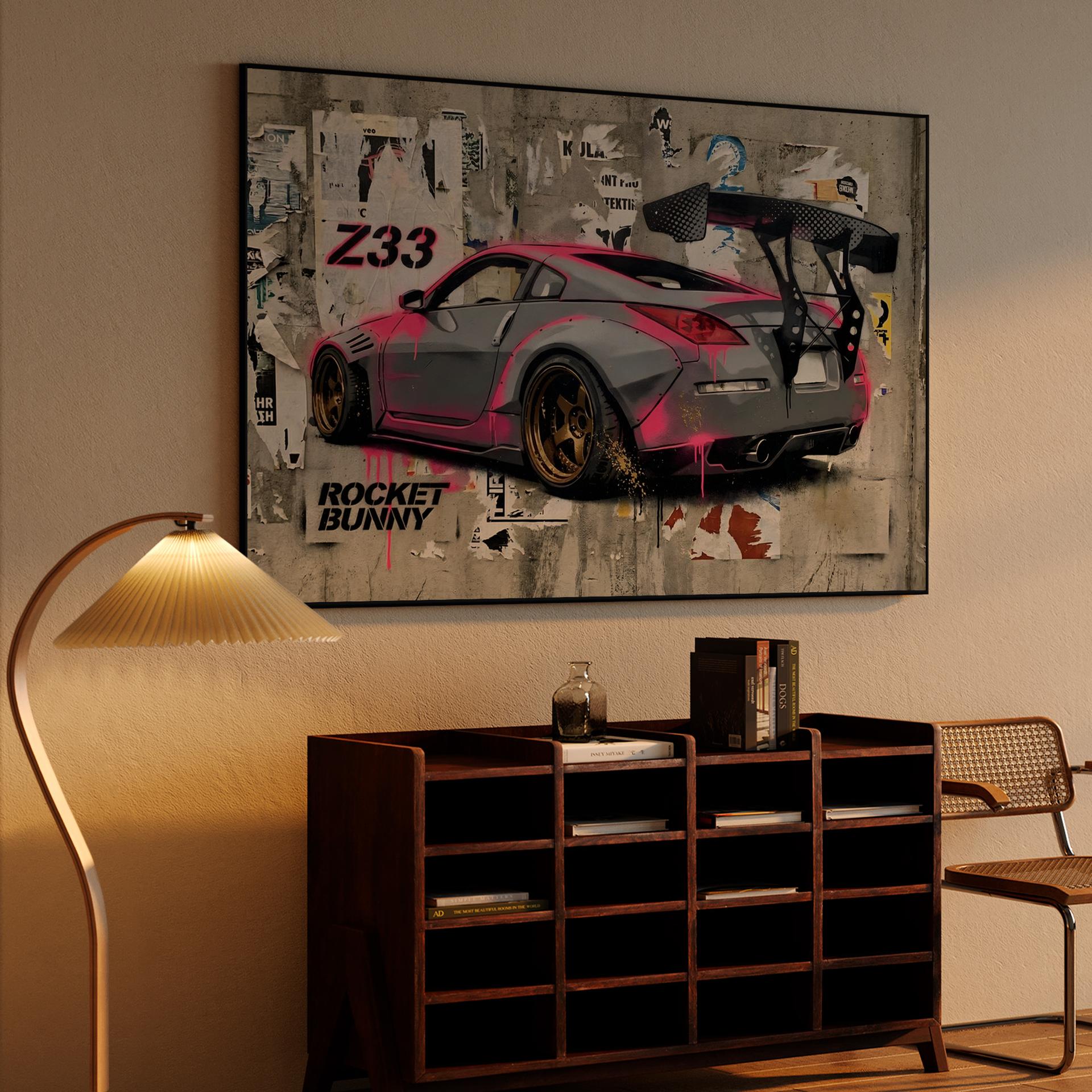 Rocket Bunny Z33: Urban Mural