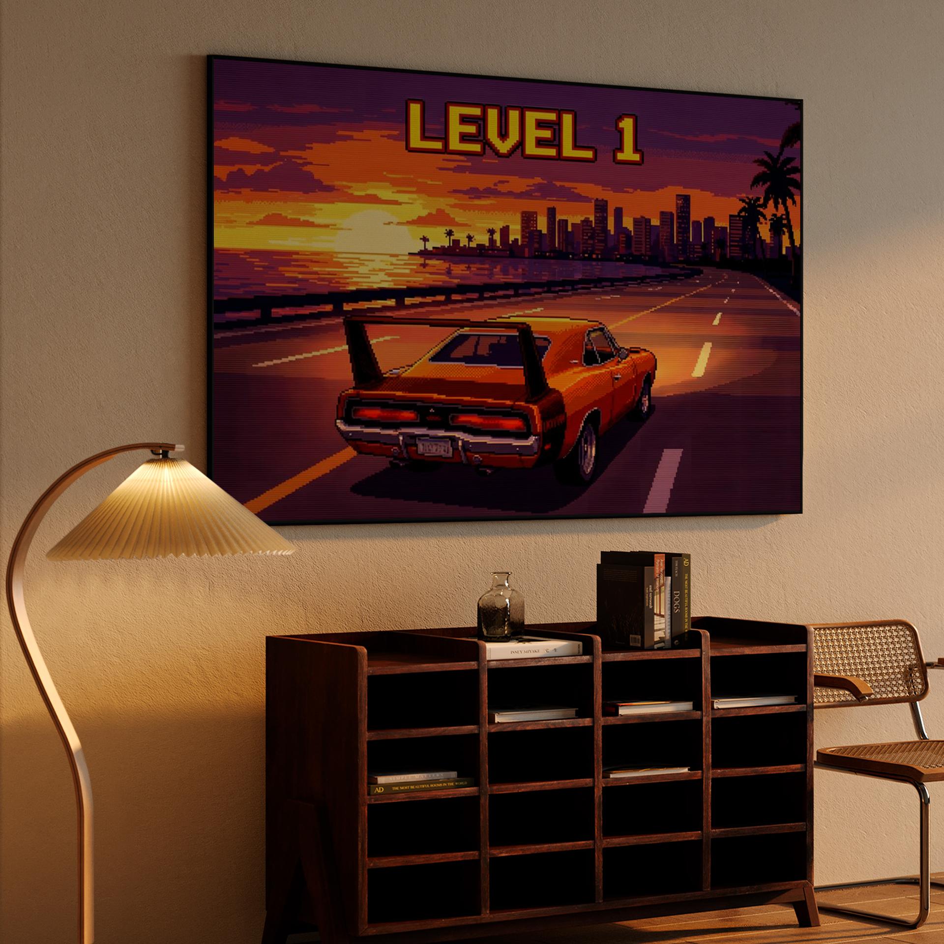 Level 1: Sunset Daytona Arcade