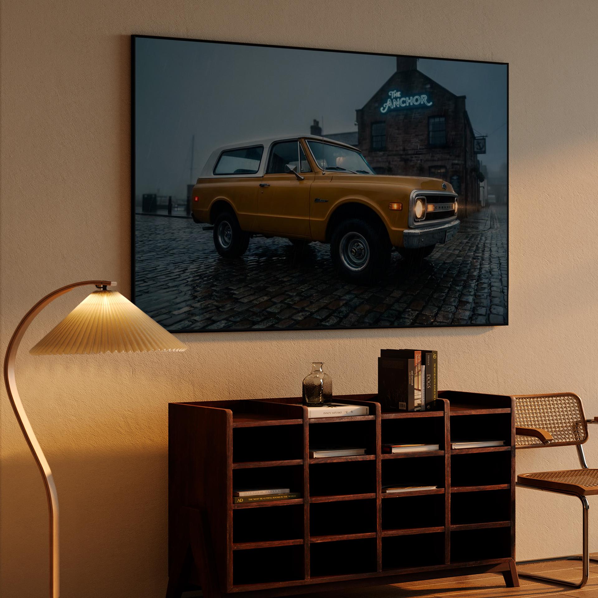 The Anchor: 1970 Chevrolet K5 Blazer in the Rain