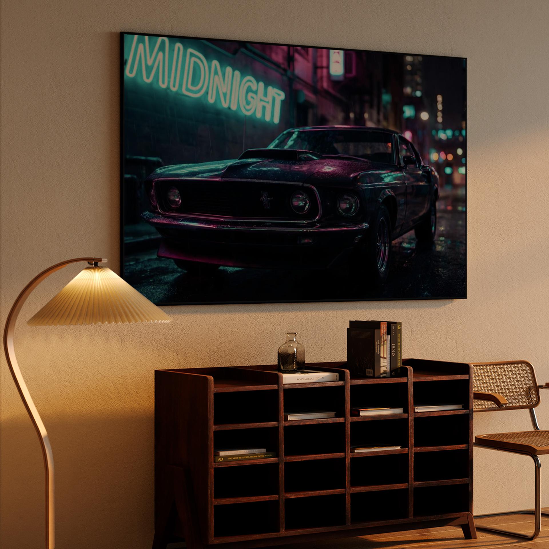 Midnight Mustang Neon Noir