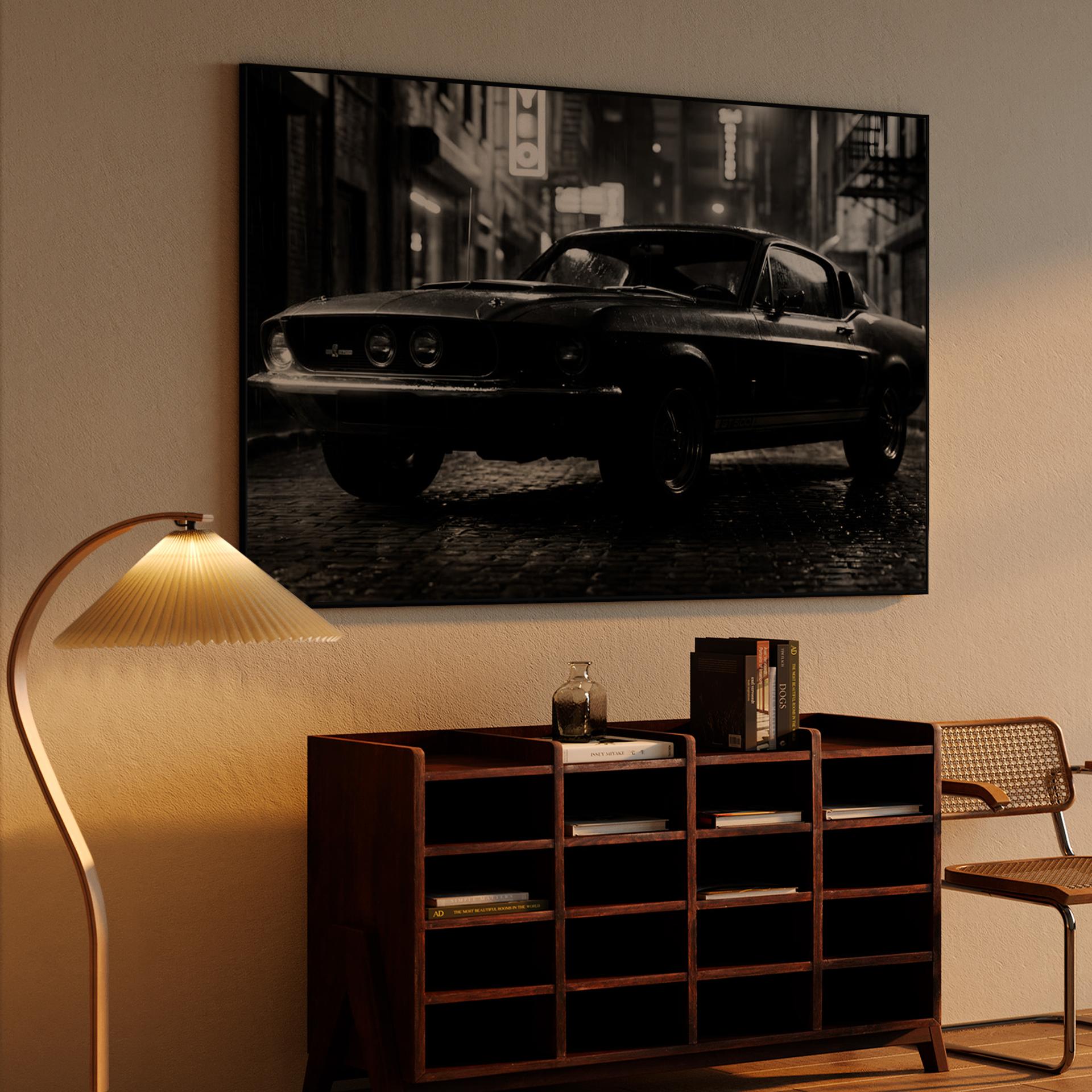 Monochrome Majesty: Shelby GT500 Noir