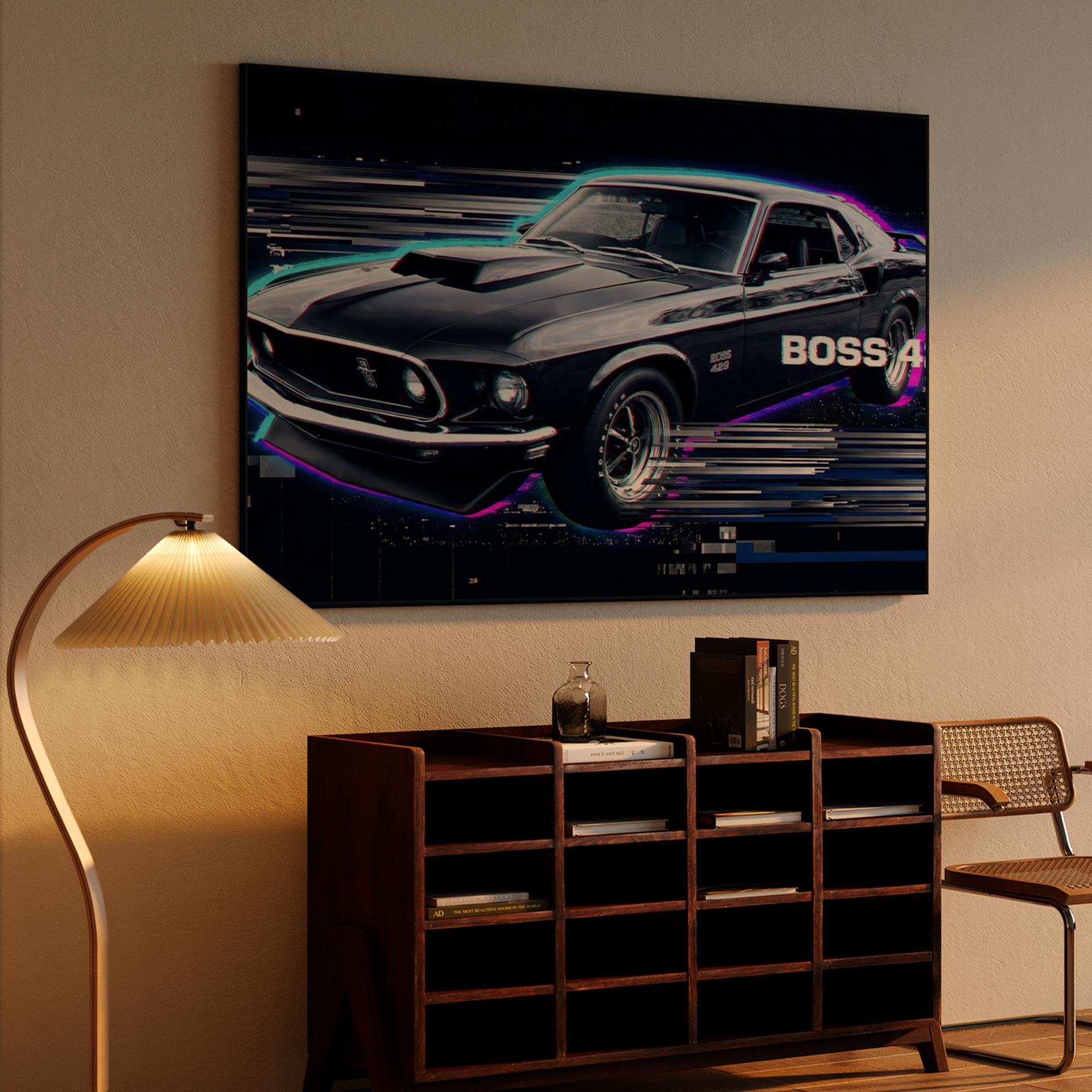 Glitch Legend: Mustang Boss 429 Neon Edit