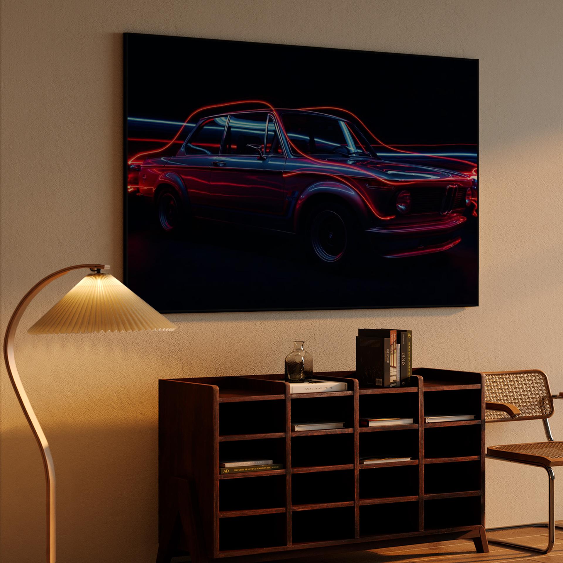 BMW 2002 Light Trails Nocturne