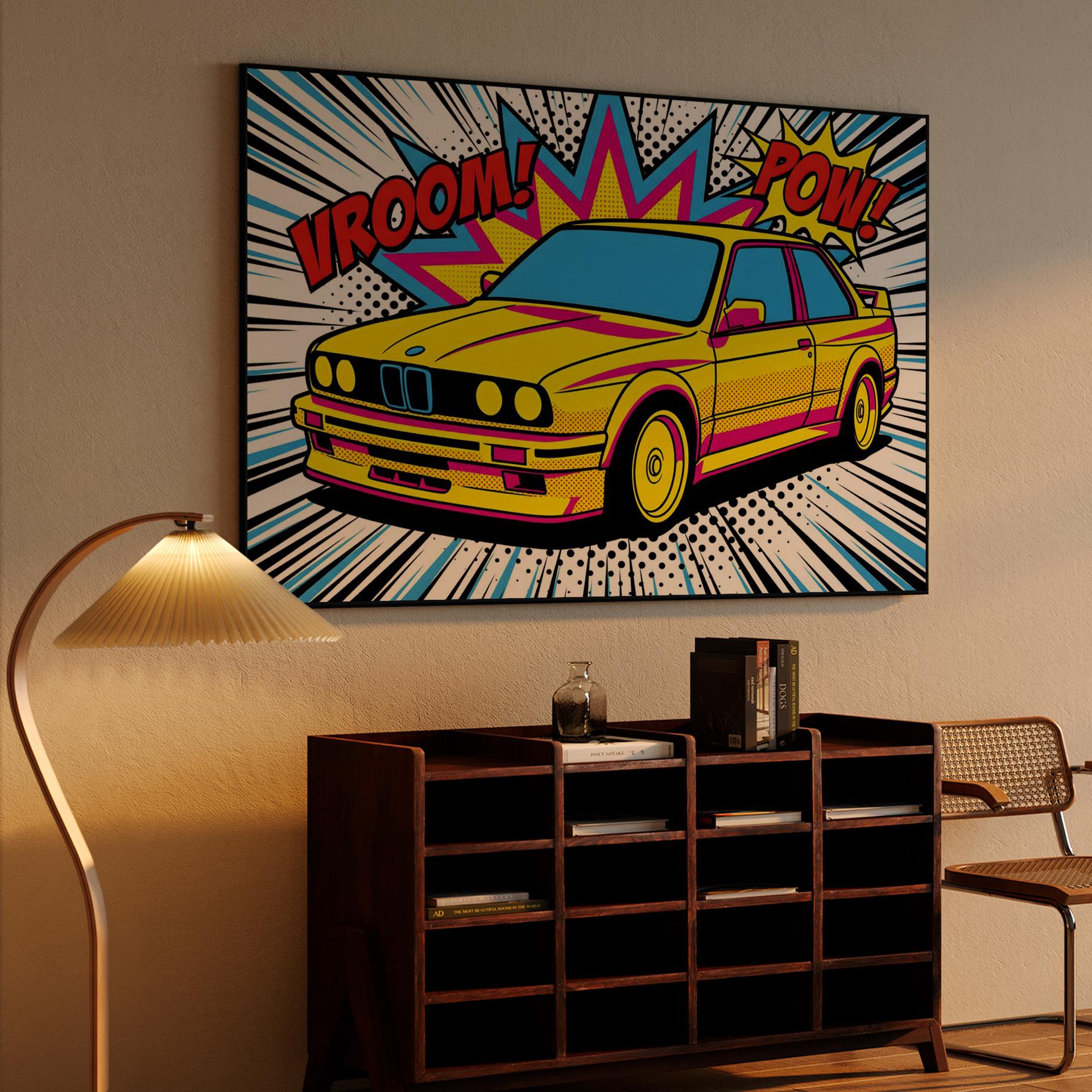 BMW E30 M3: Comic Pop Vroom