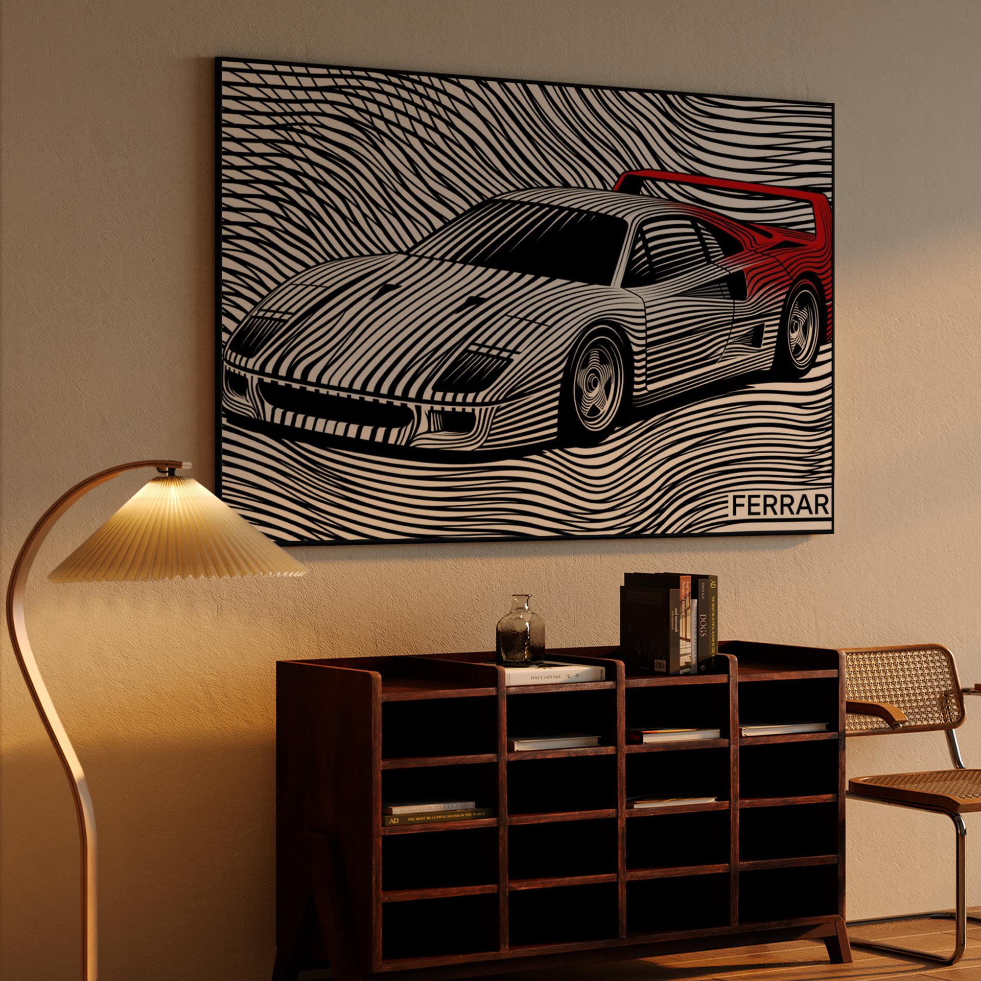 Ferrari F40 Linear Velocity