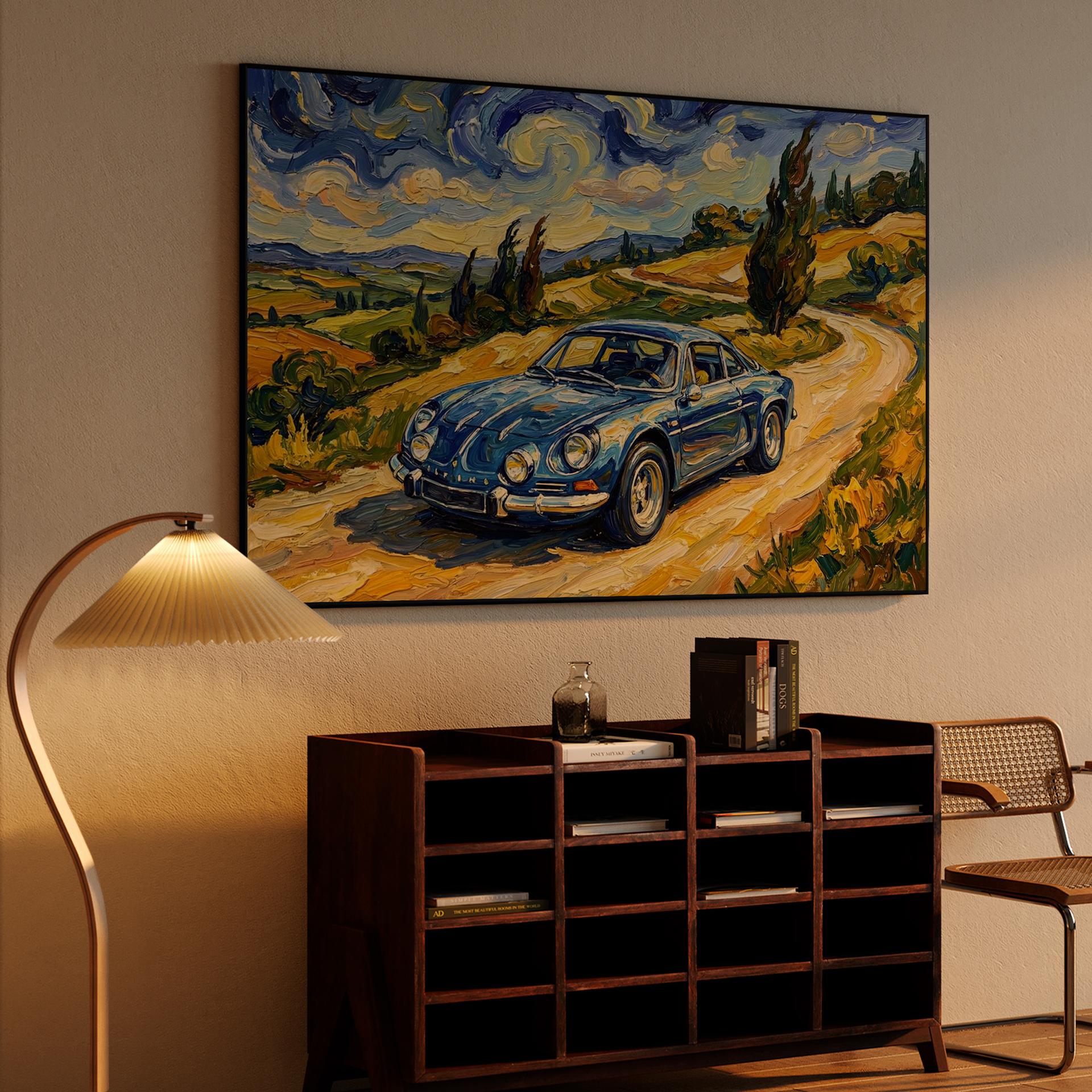 Alpine A110 Starry Countryside Drive