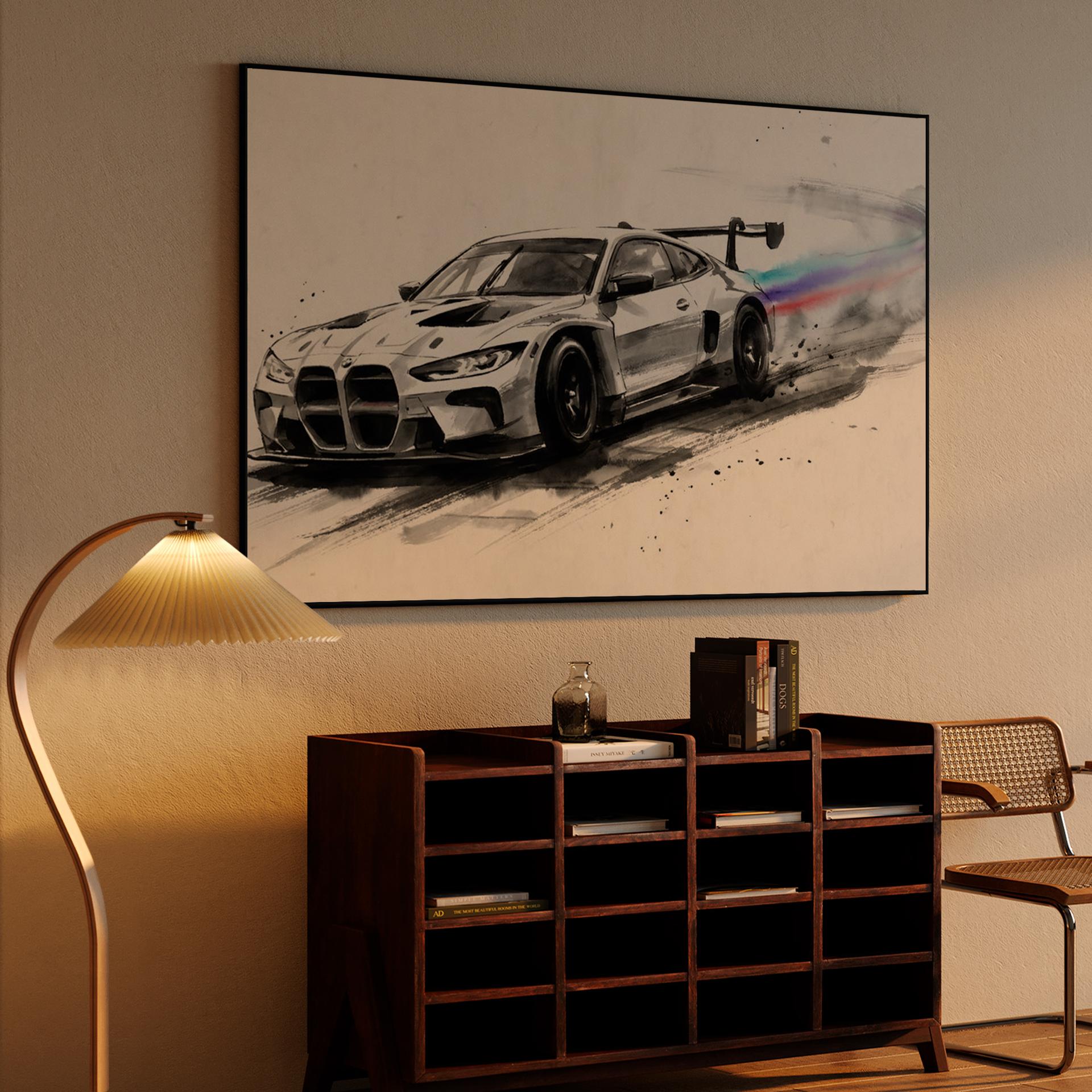 BMW M4 GT3 Ink Wash Drift