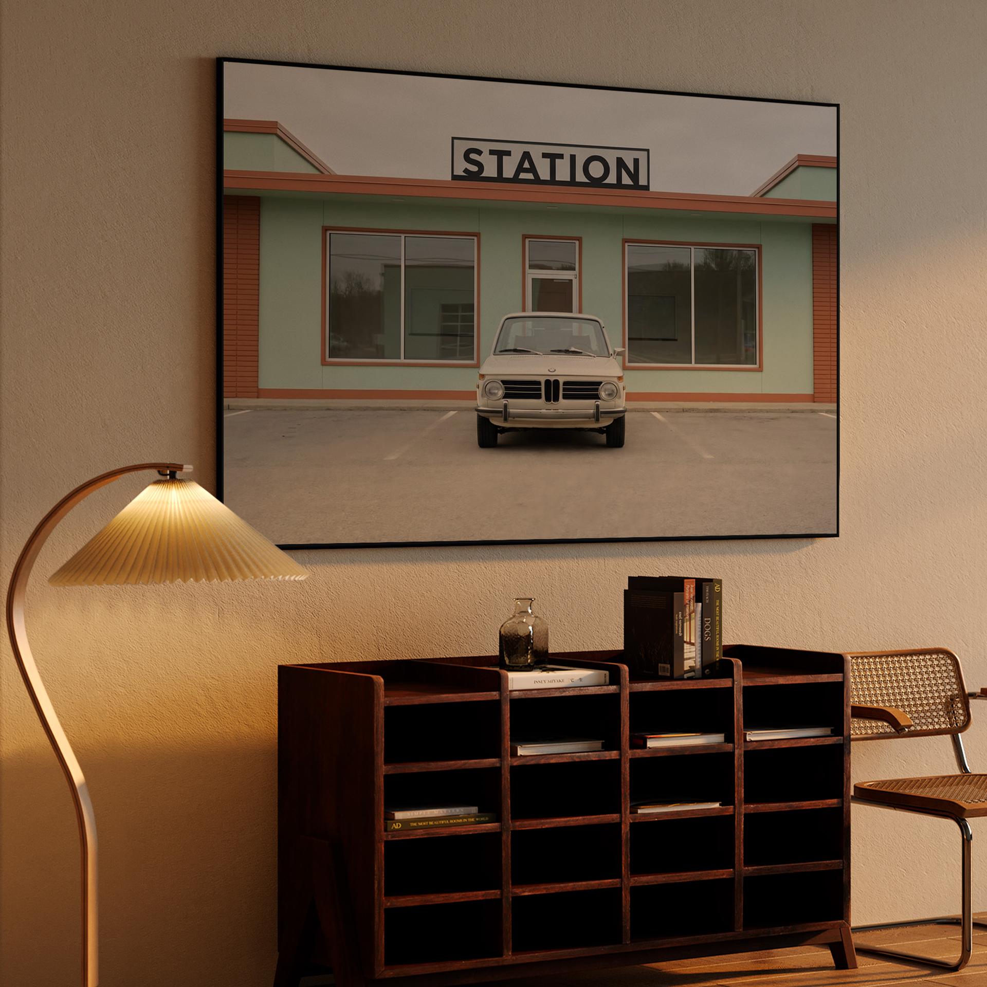 Station Stop: Classic BMW 2002 Symmetry