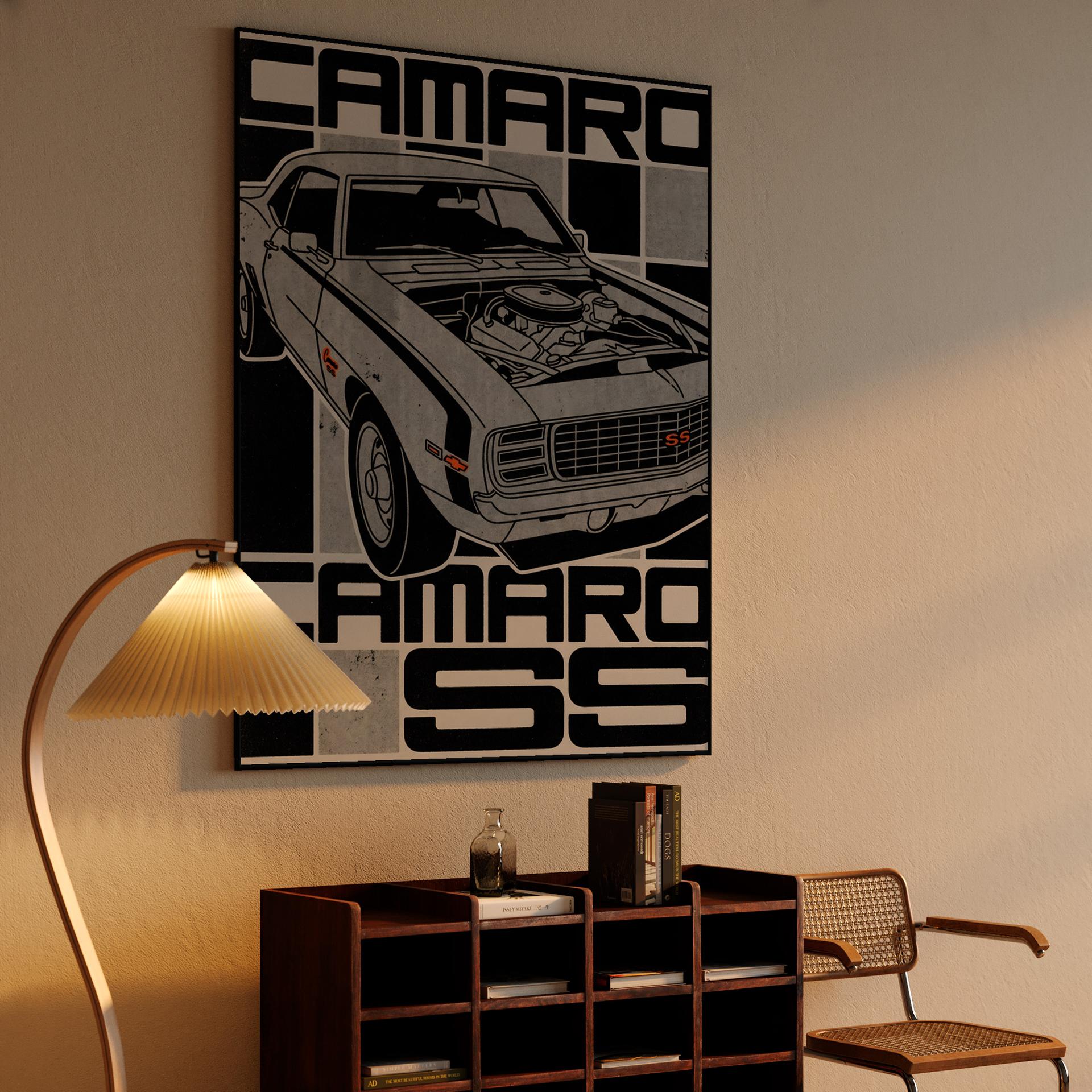 Camaro SS: Typographic Engine Reveal