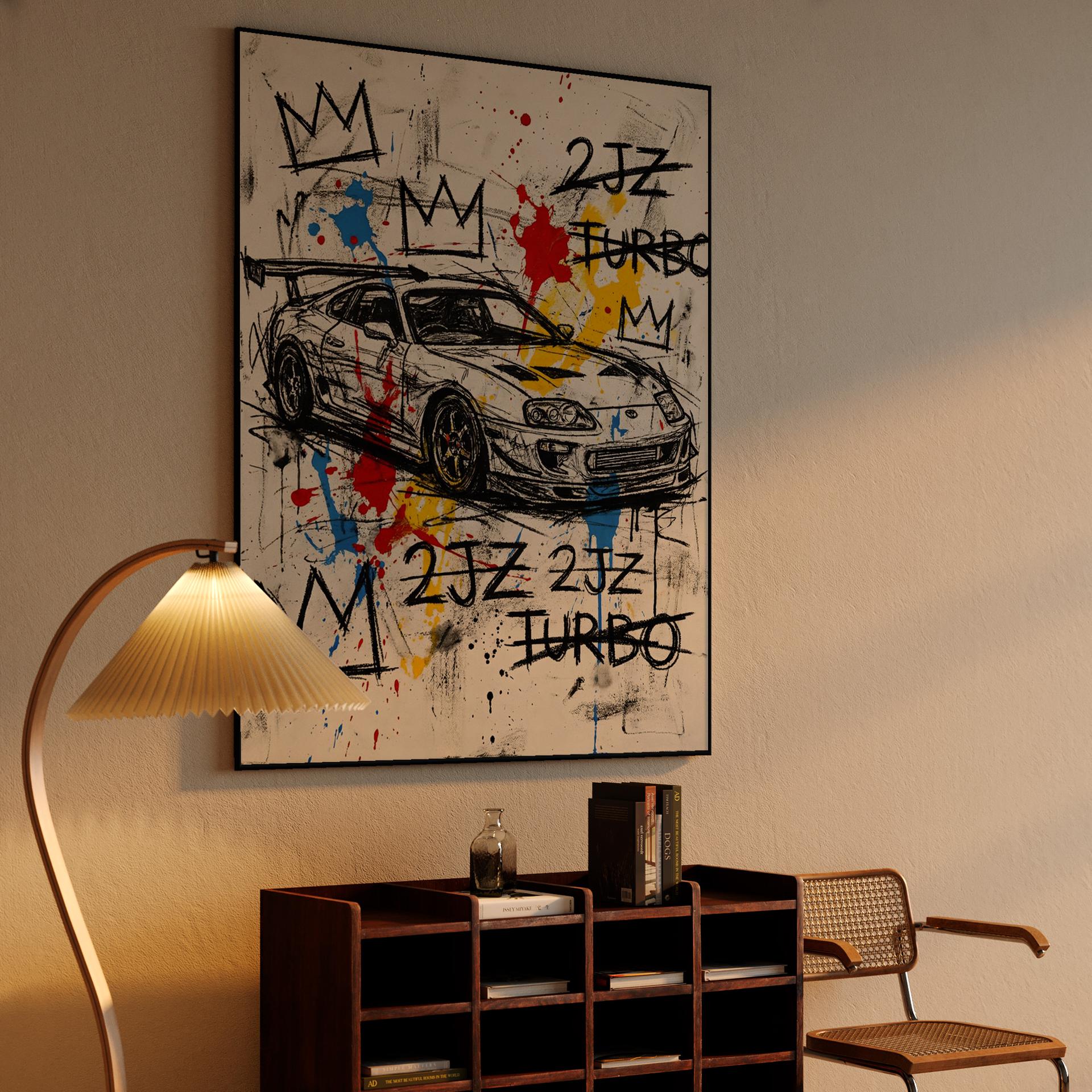 Crown of the Street: Supra A80 Neo-Expressionism