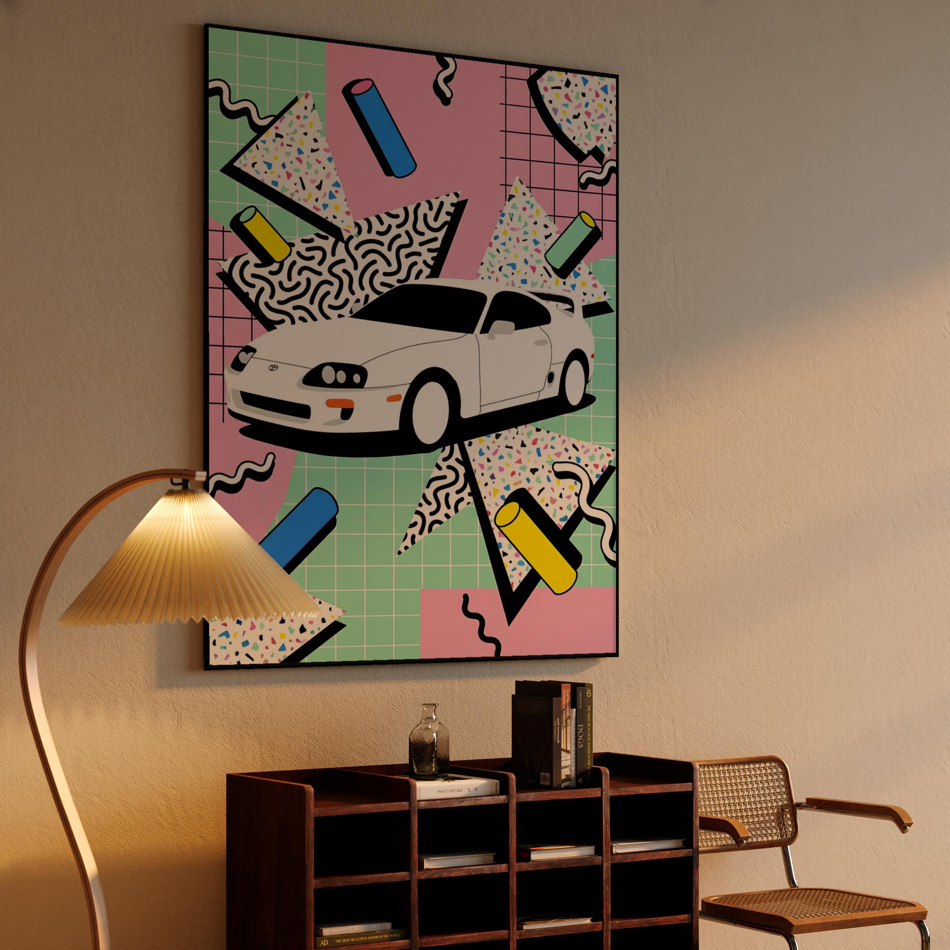 Memphis Retro Supra A80