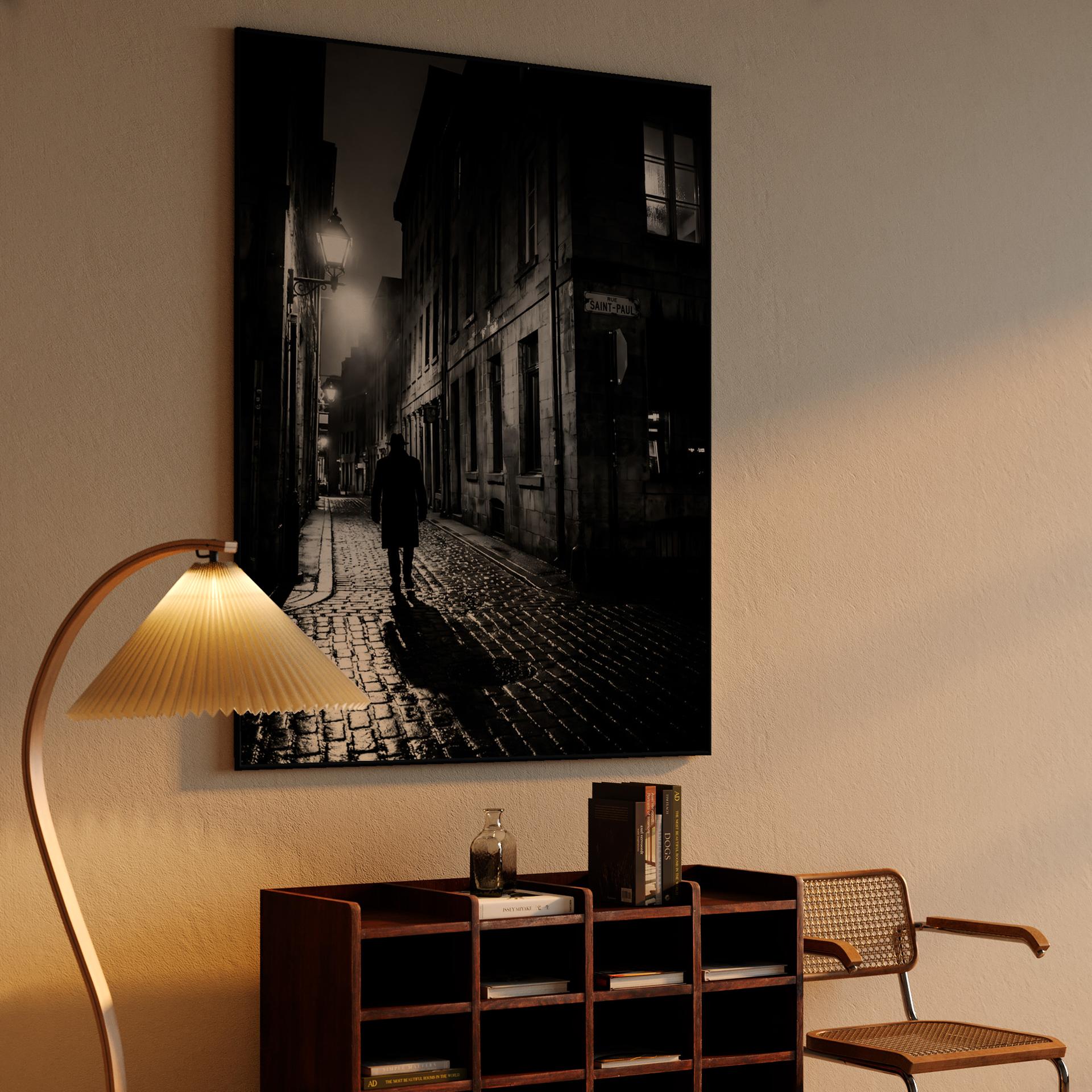 The Stranger on Rue Saint-Paul