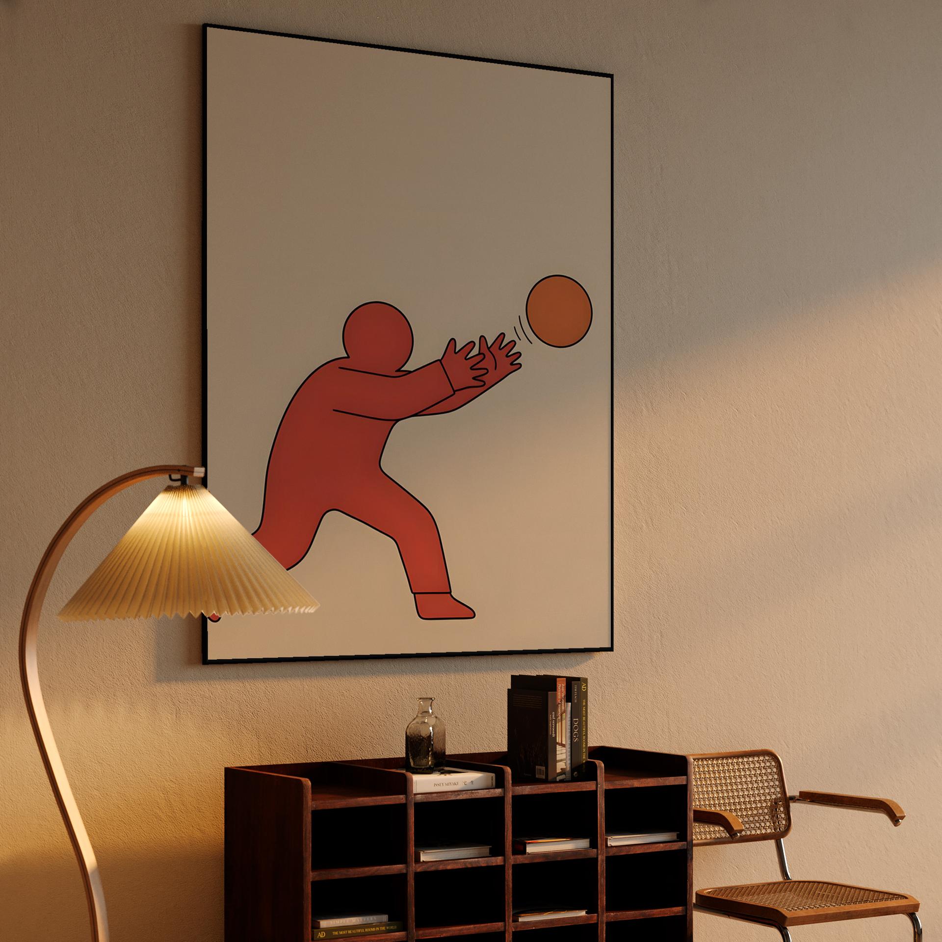 Minimalist Ball Player