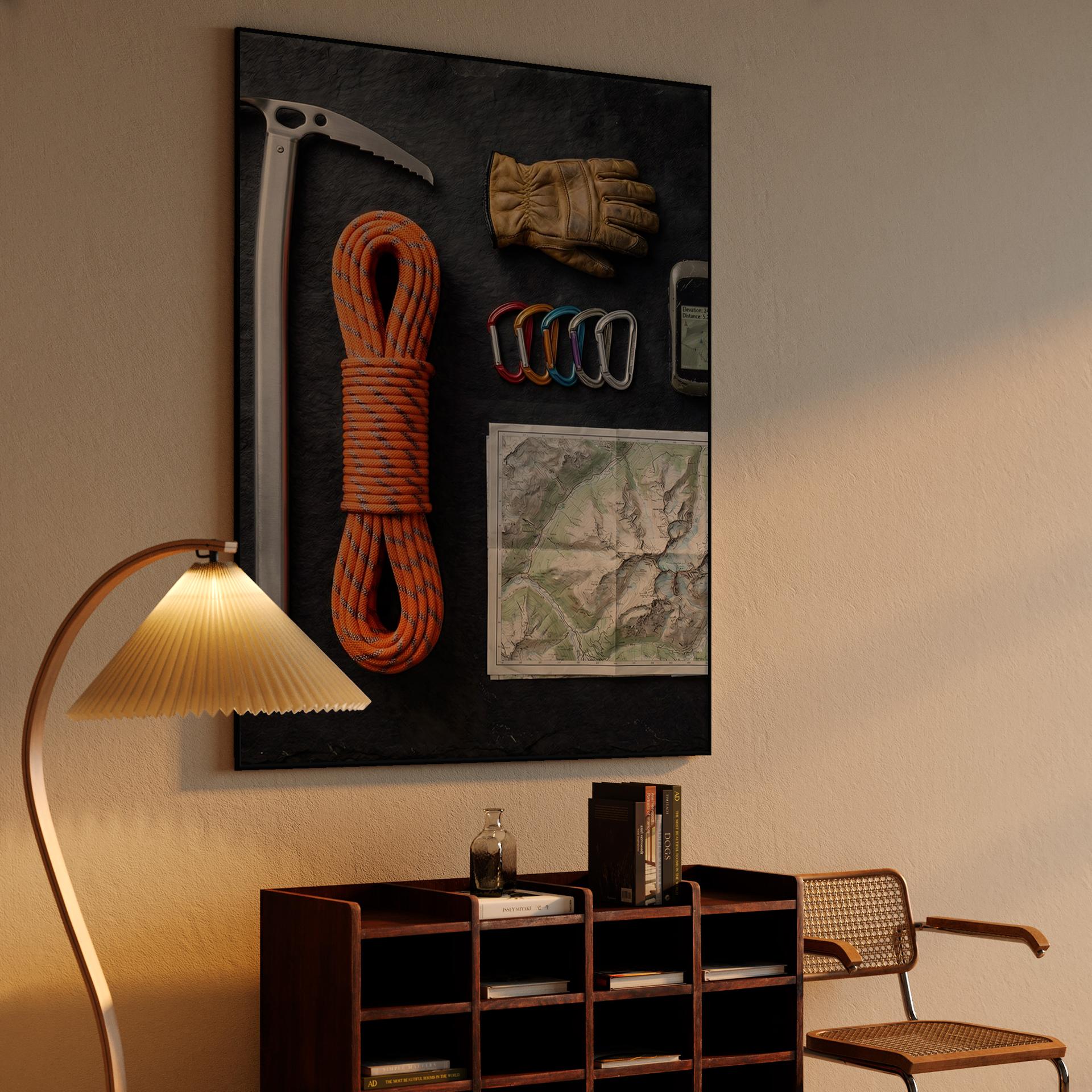 Peak Readiness: Mountaineering Equipment Still Life