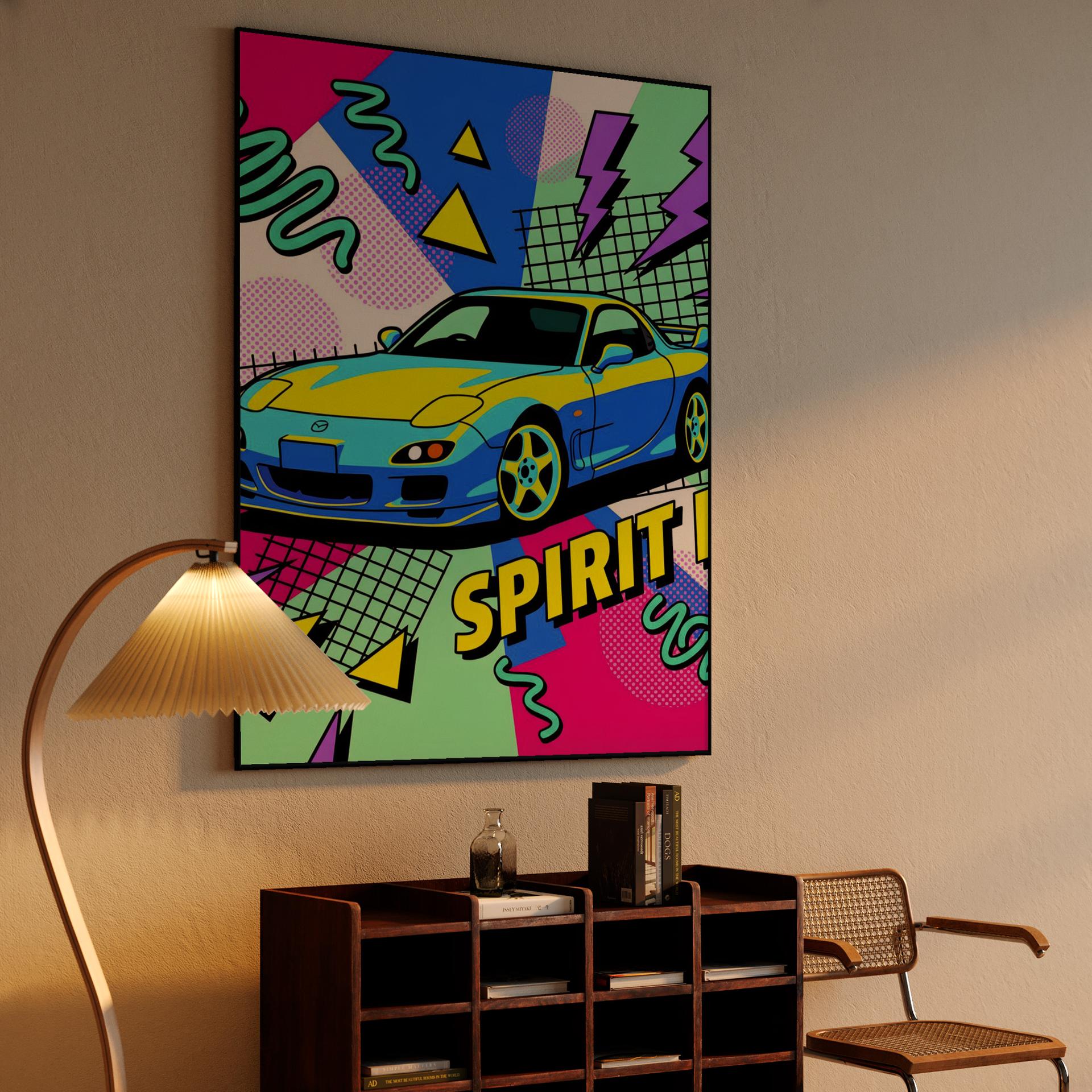 Spirit R: Memphis Design Pop Art Edition